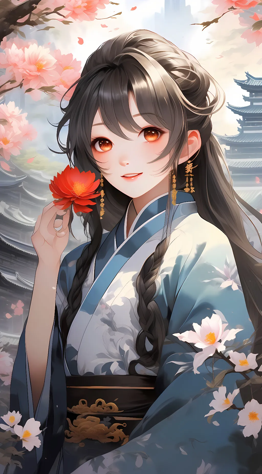 ai character: 胡桃 background