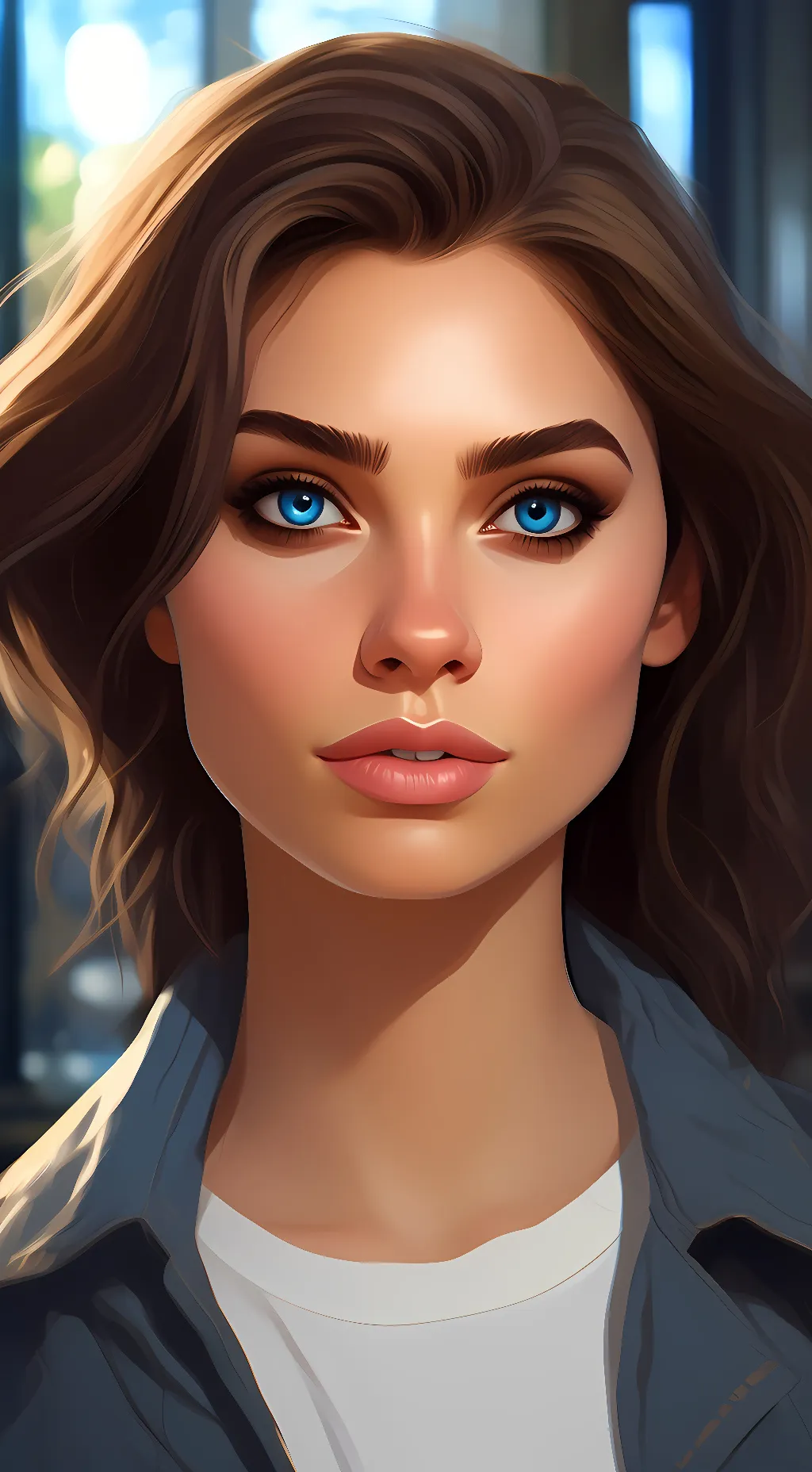 ai character: Ash background