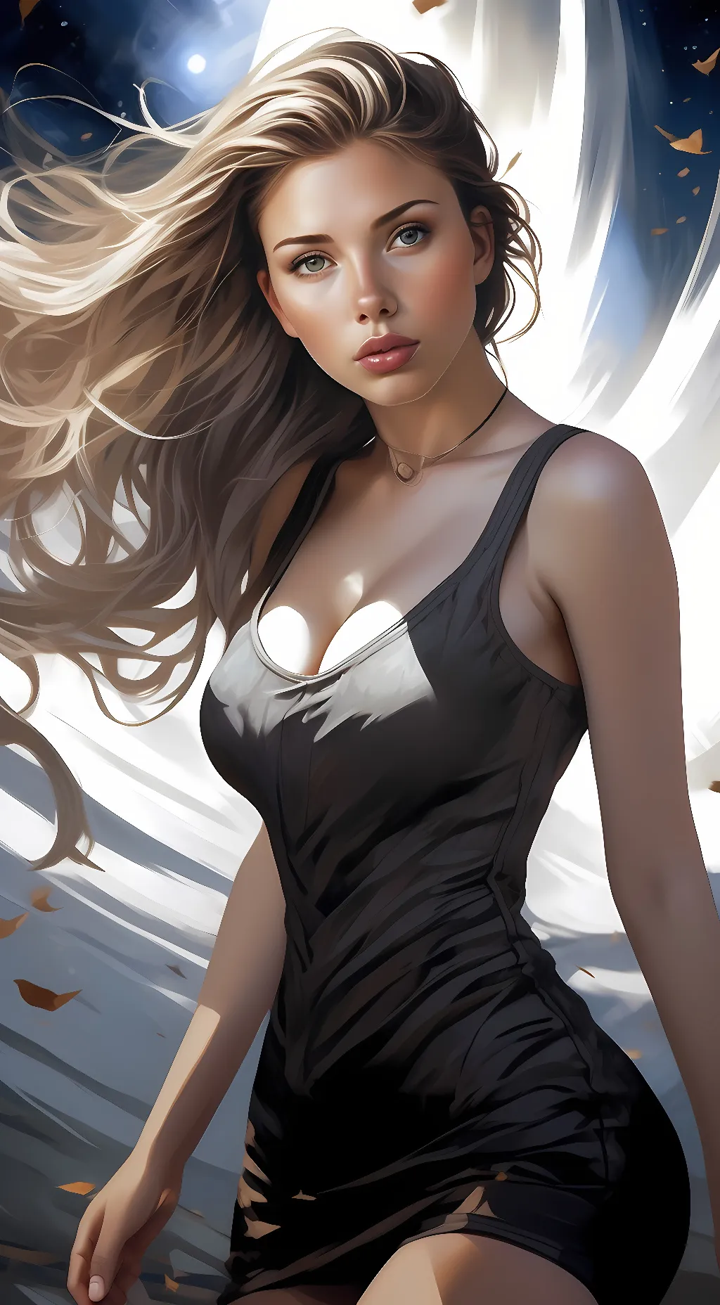 ai character: Scarlett Johansson background