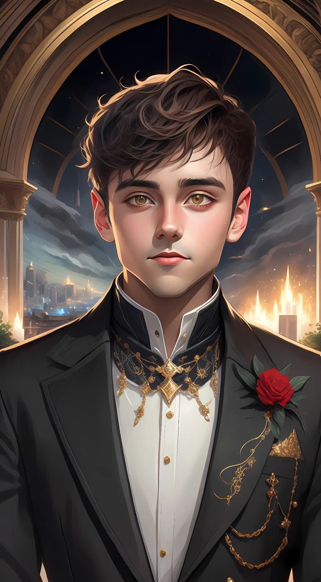 ai character: JVKE background