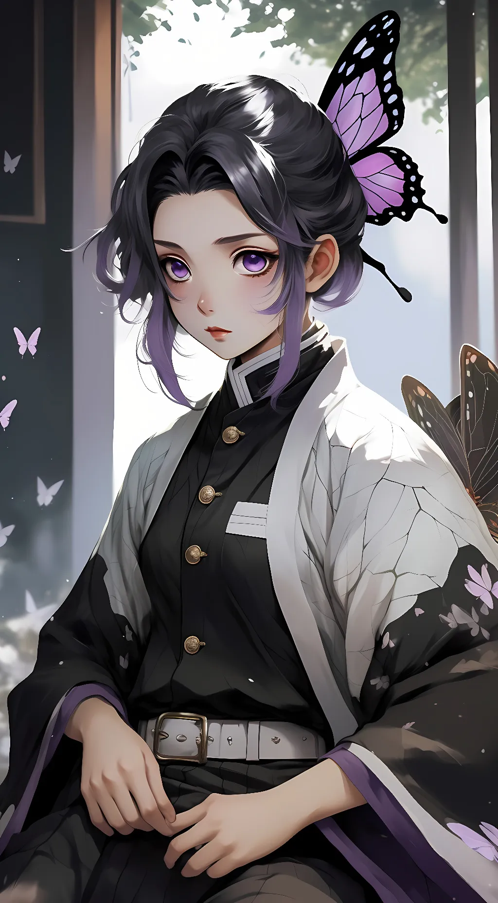 ai character: Shinobu background
