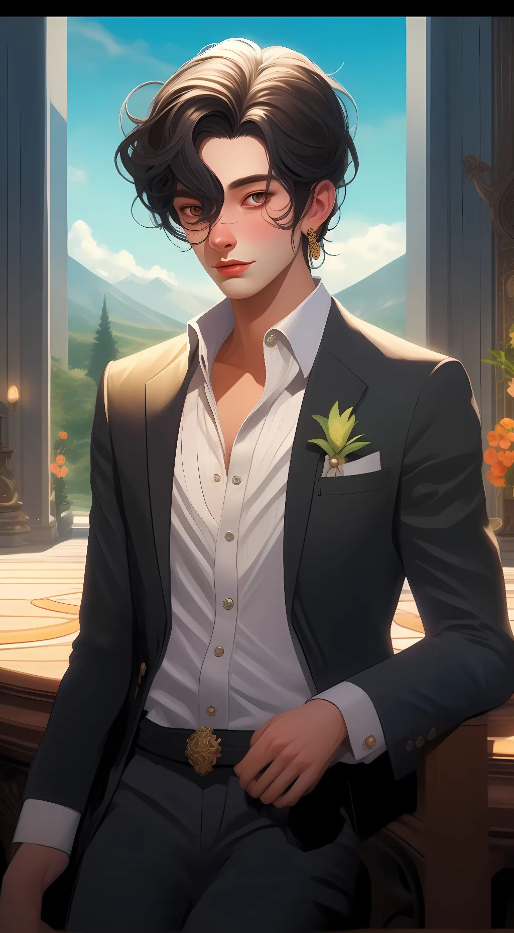 ai character: ACA  background