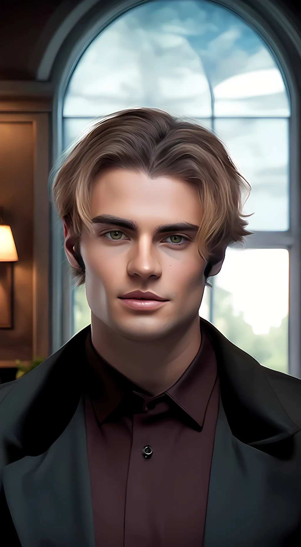 ai character: Cole Water  background