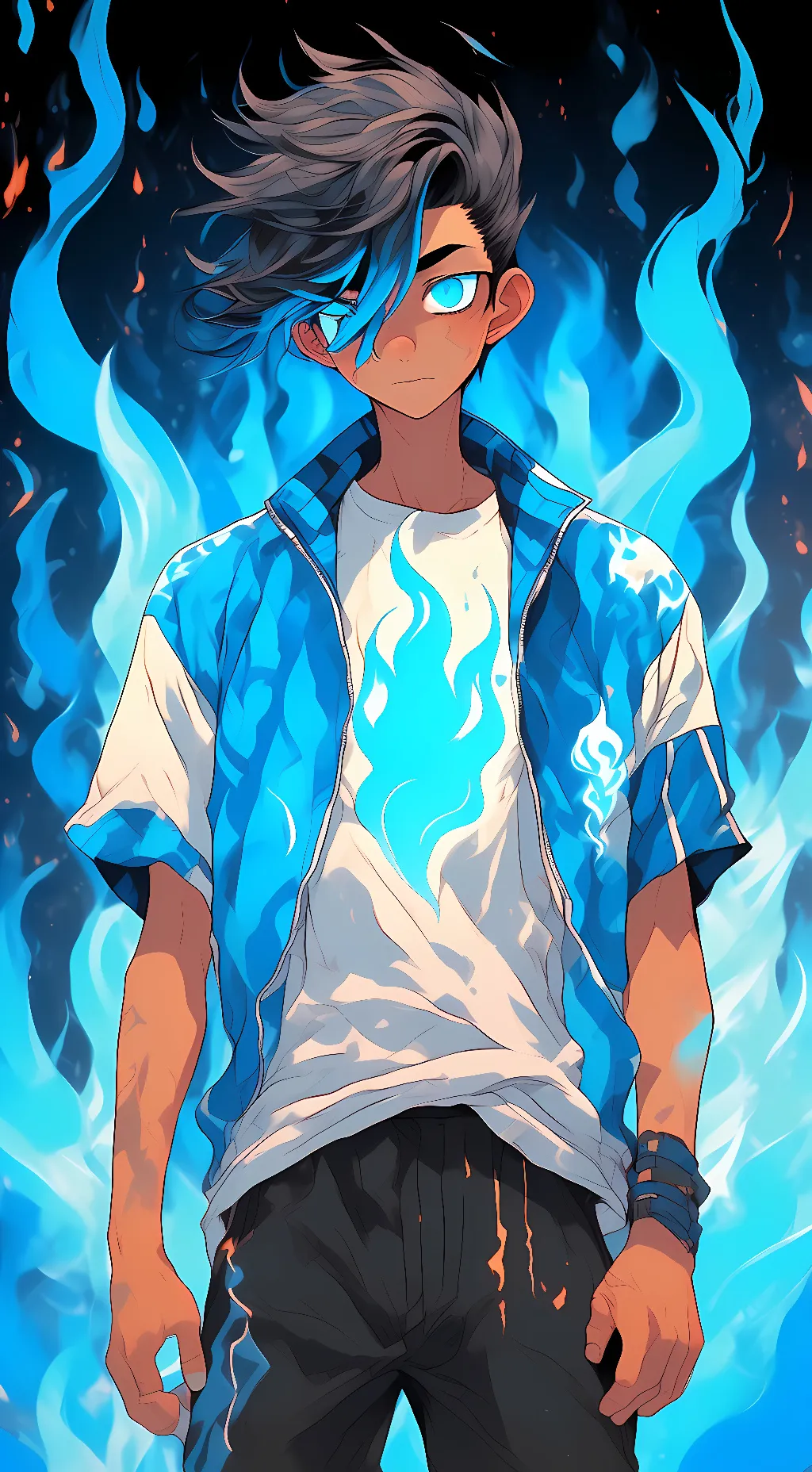 ai character: Meta Adrift background