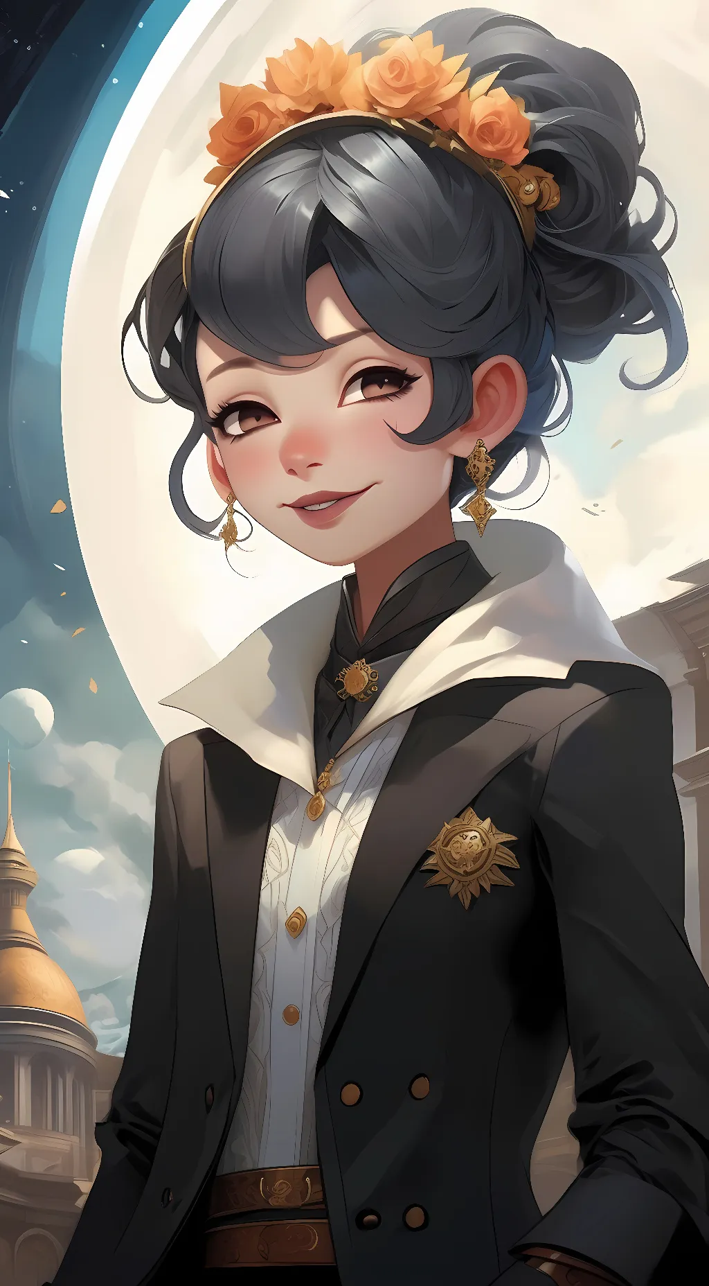 ai character: Holly background