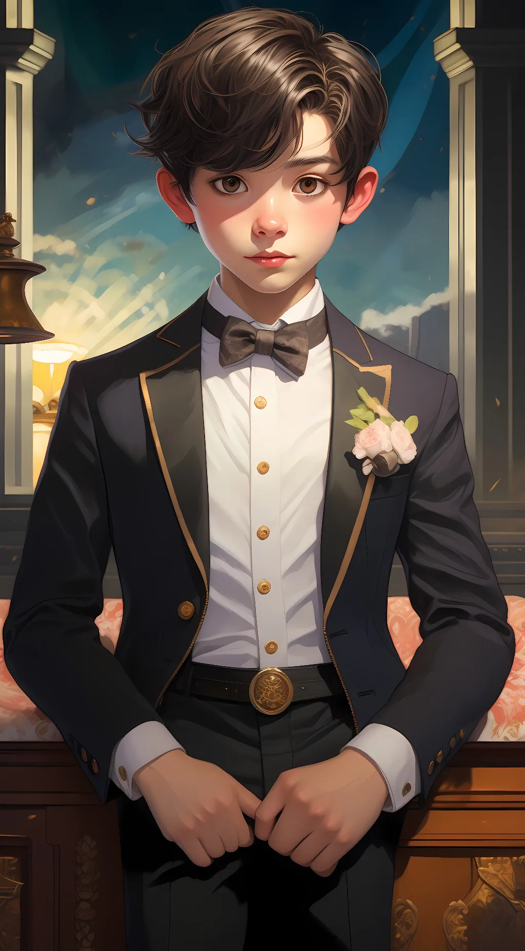 ai character: Hajun background