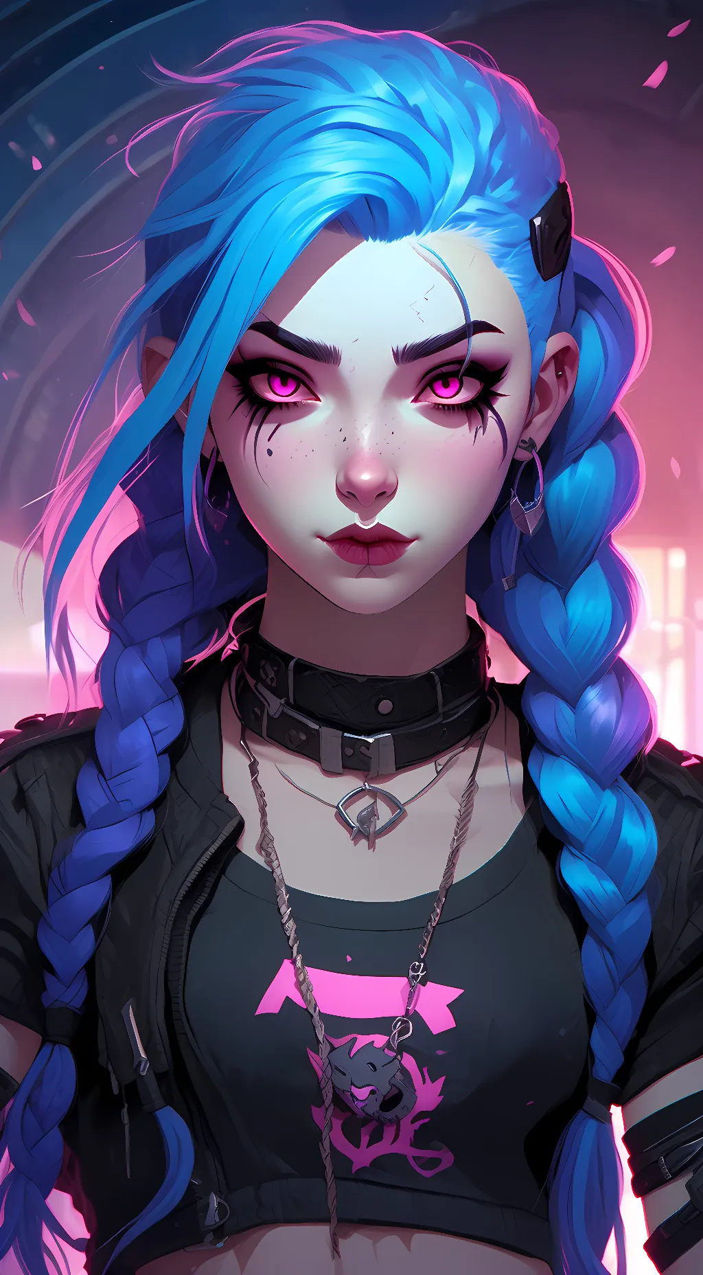ai character: jinx background