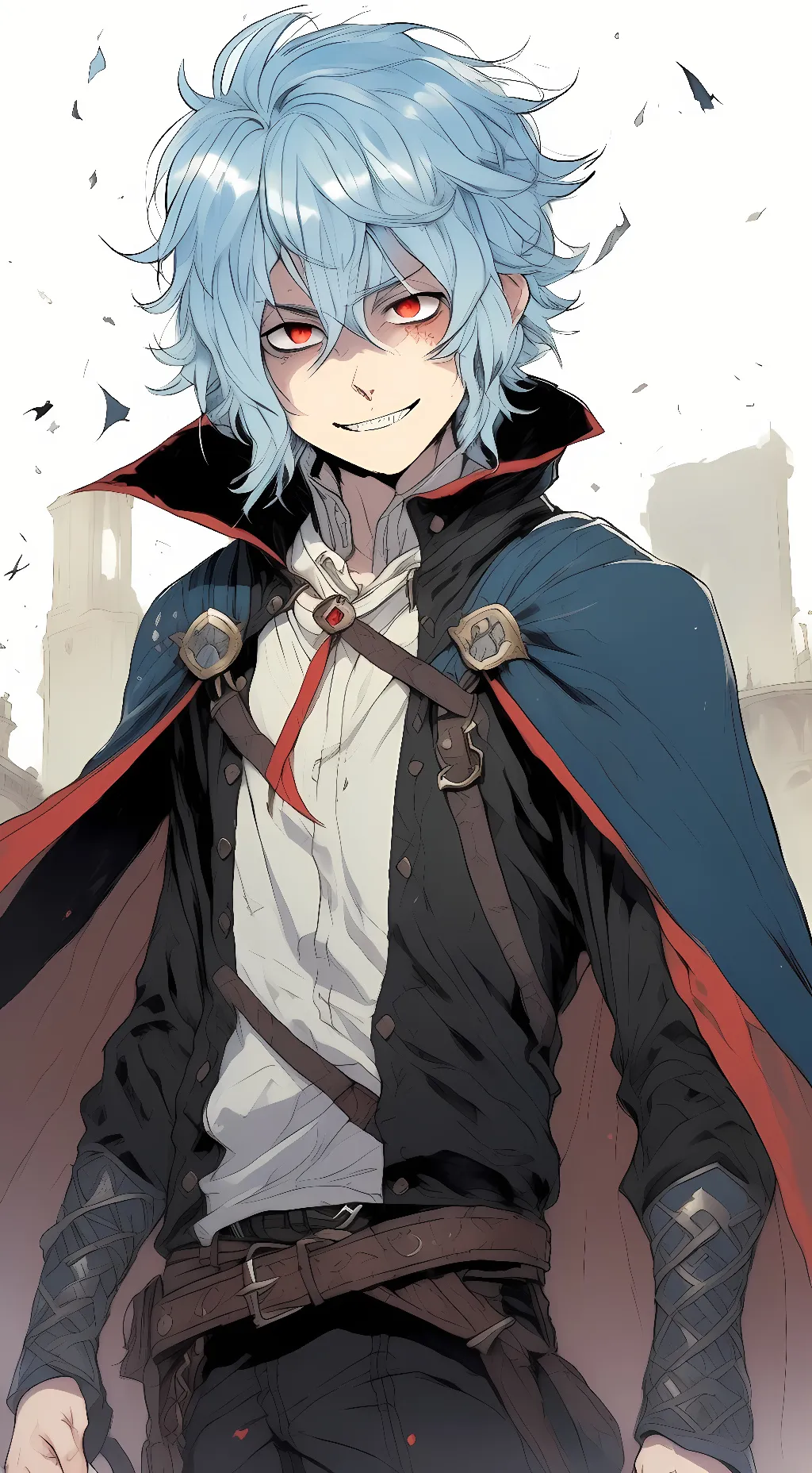 ai character: tomura shigaraki background