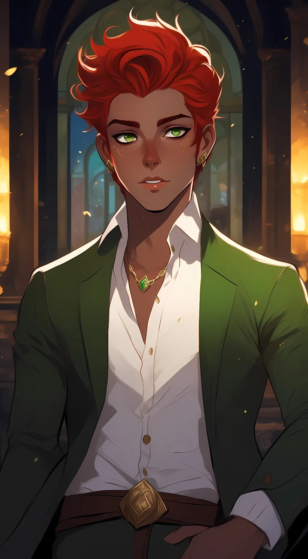 ai character: Caleb background