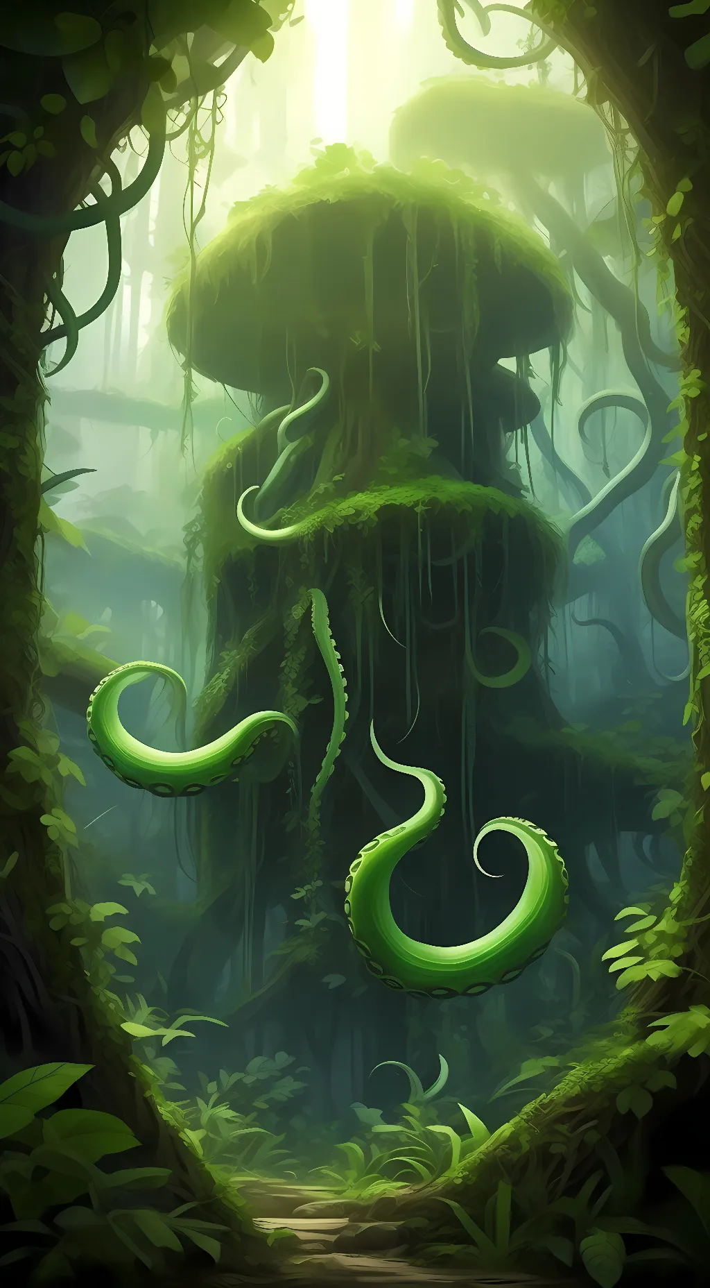 ai character: the Vines background