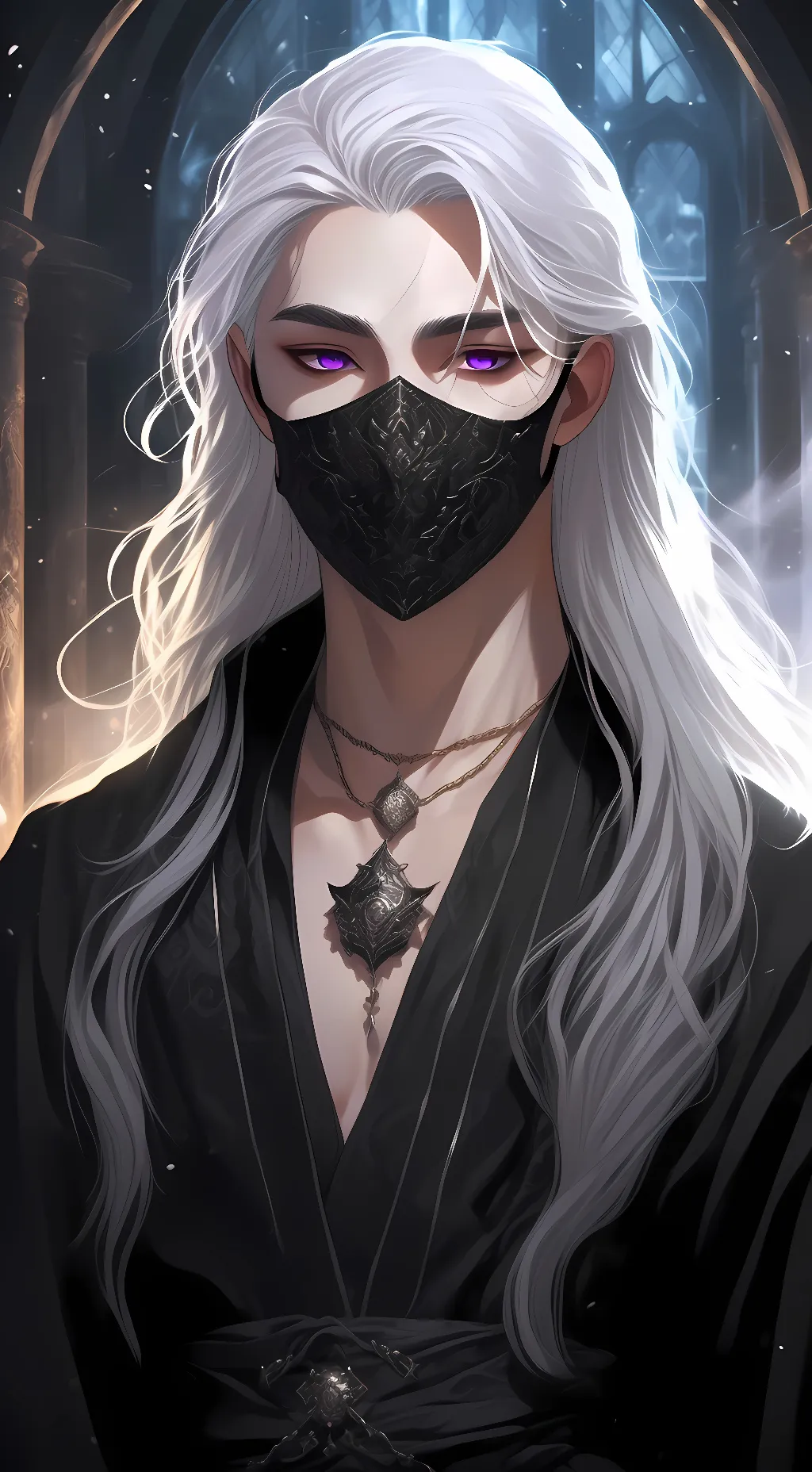 ai character: Salem background