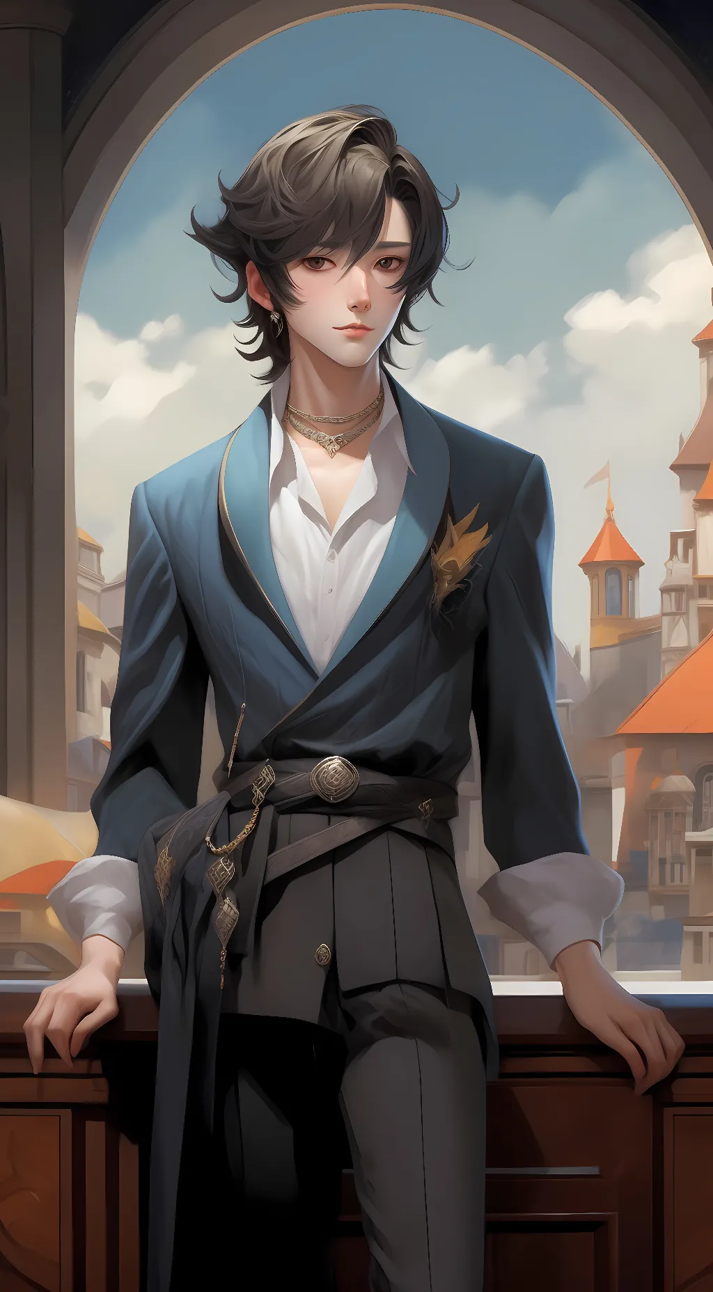 ai character: Zane background