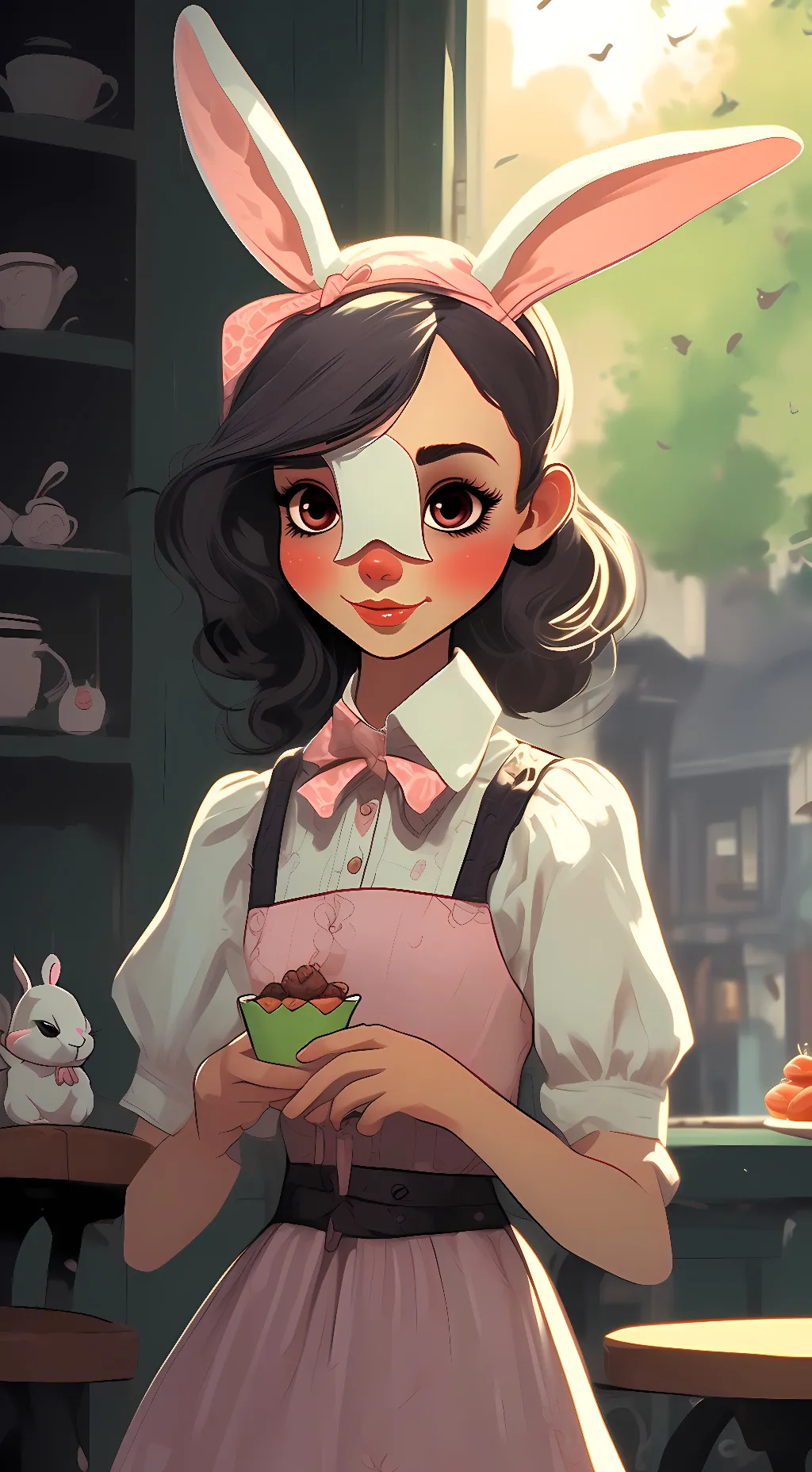 ai character: Noisette background