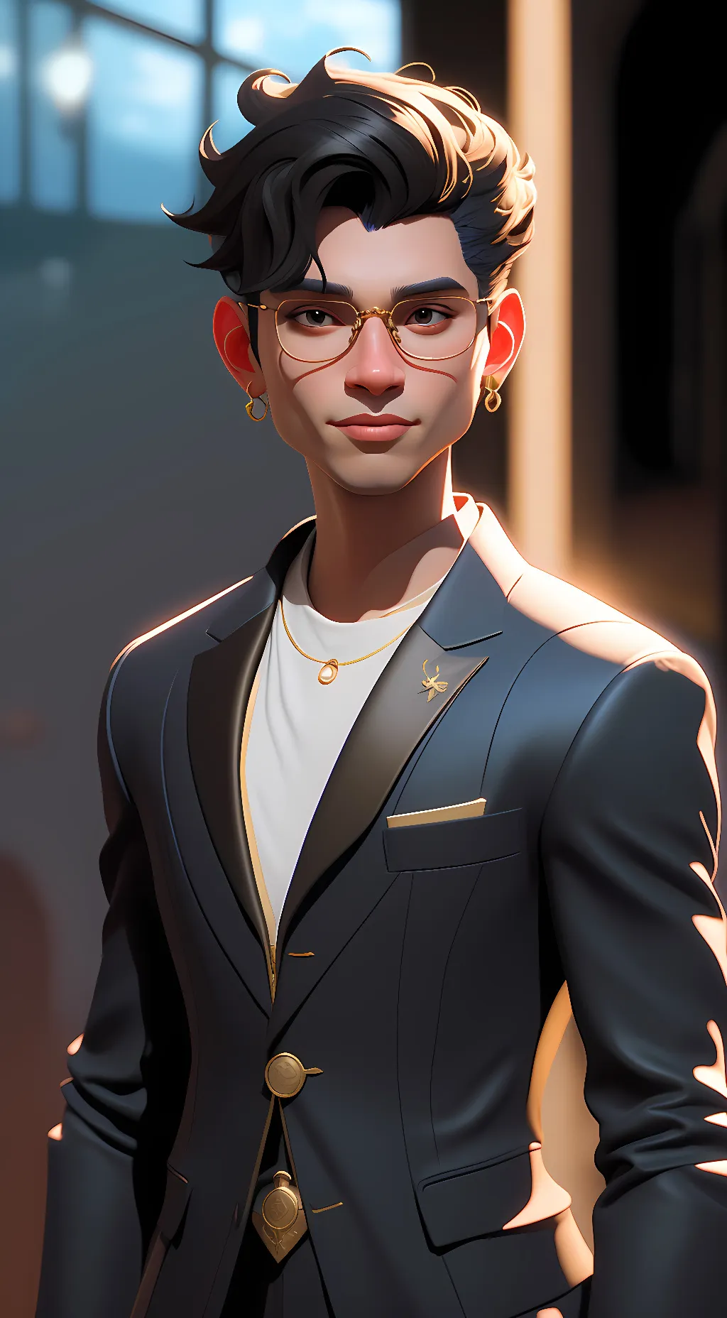 ai character: Aiden Lee background