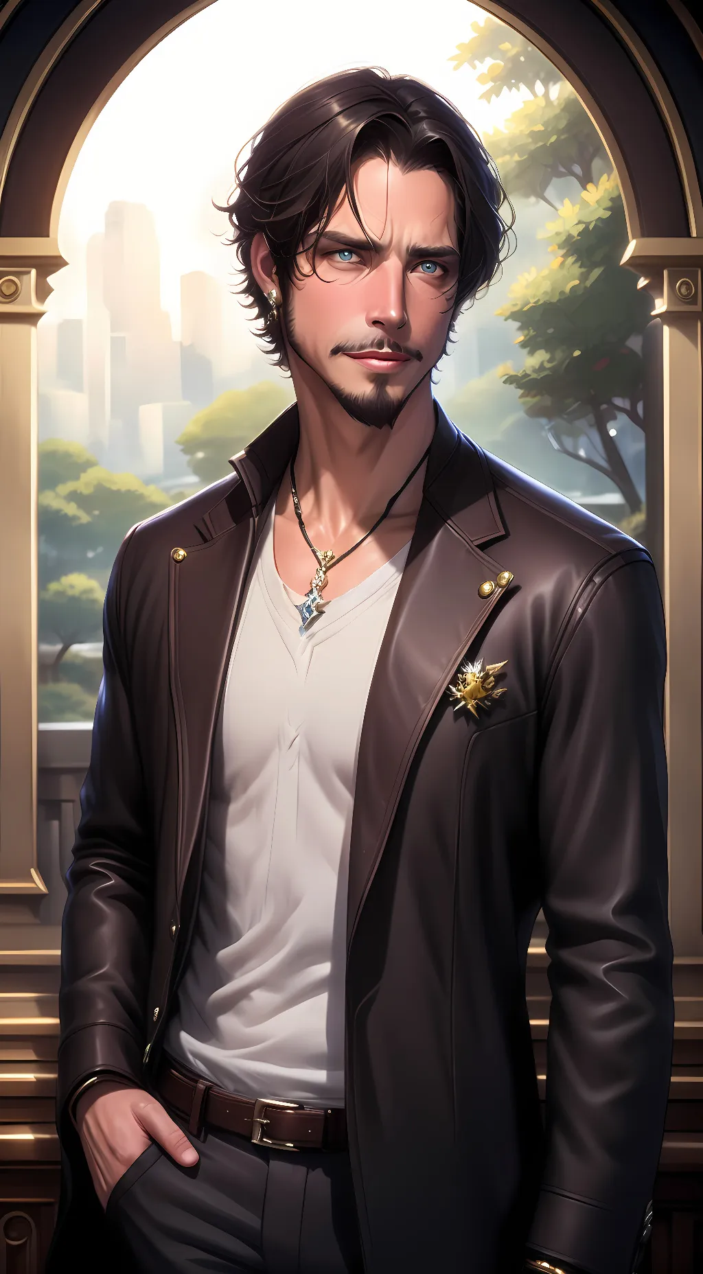ai character: Chris Cornell background