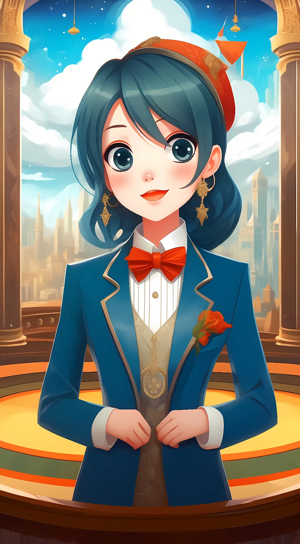 ai character: tttpig background