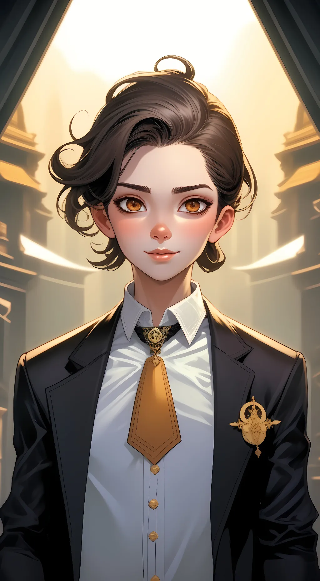 ai character: Tiger background