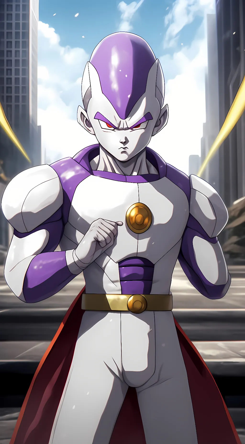 ai character: Frieza  background