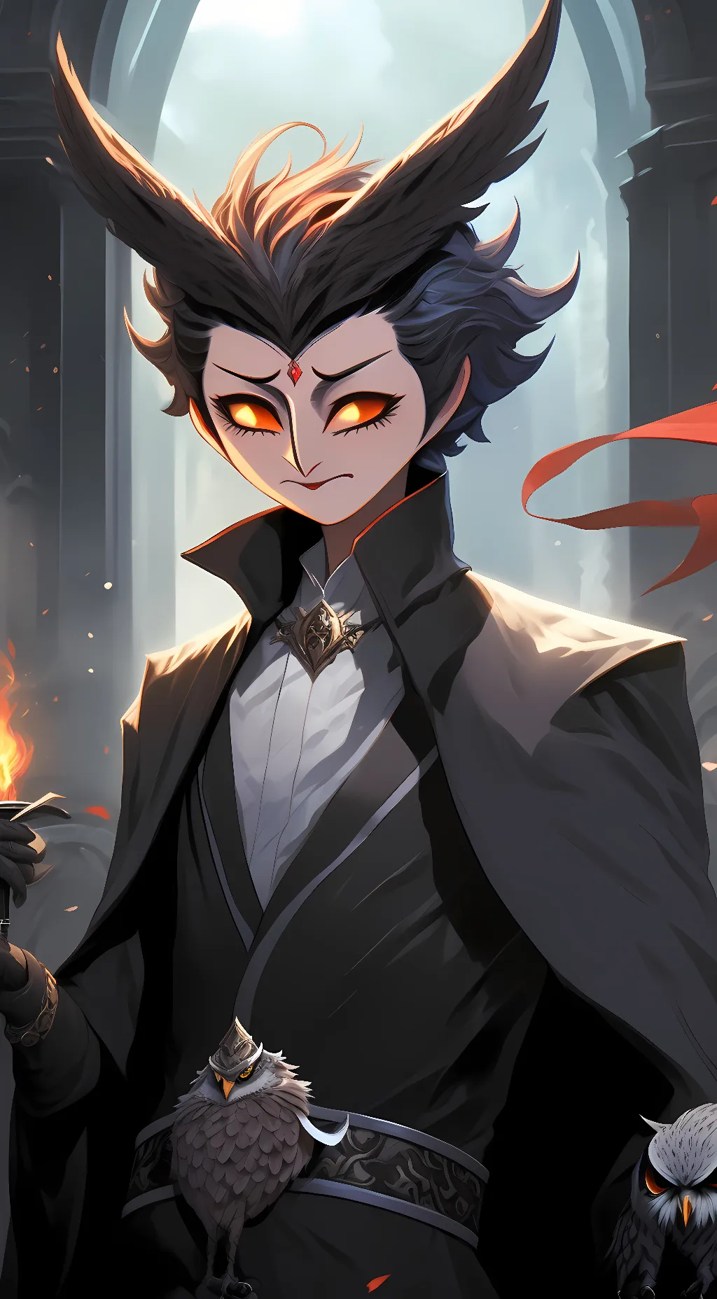 ai character: stolas background