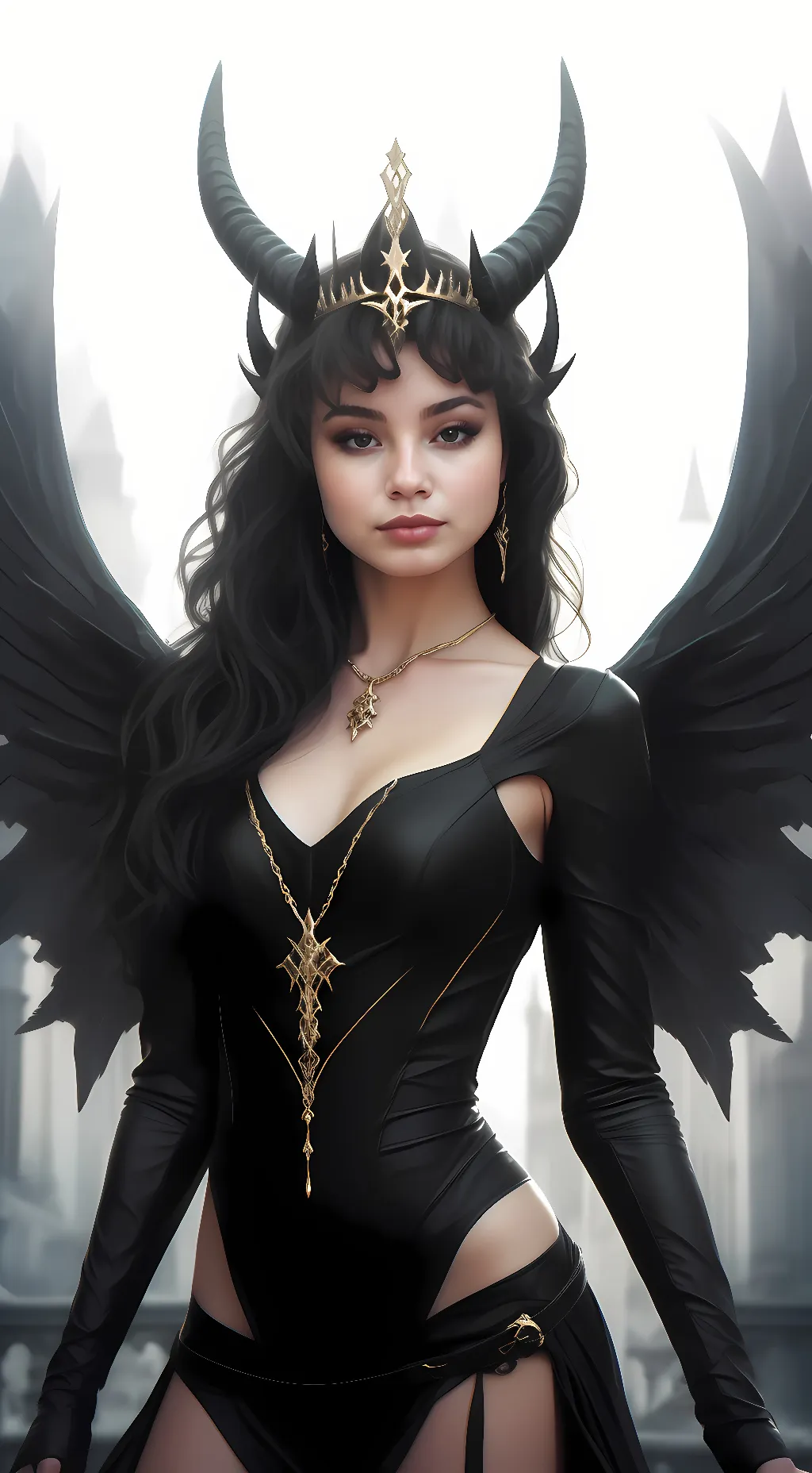 ai character: Queen Saimon background