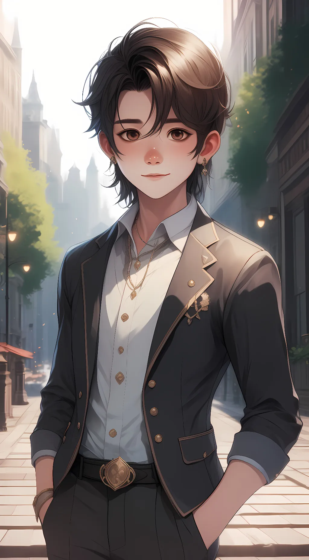 ai character: Mason background