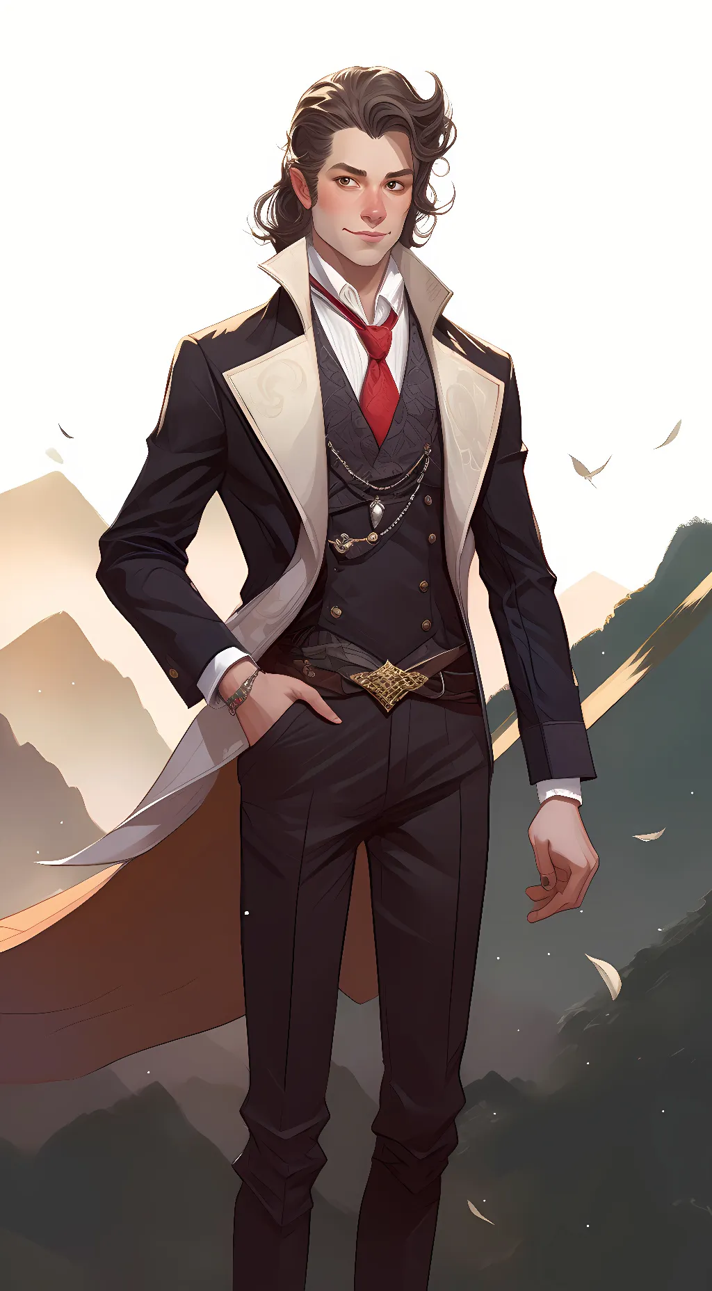 ai character: your dad background