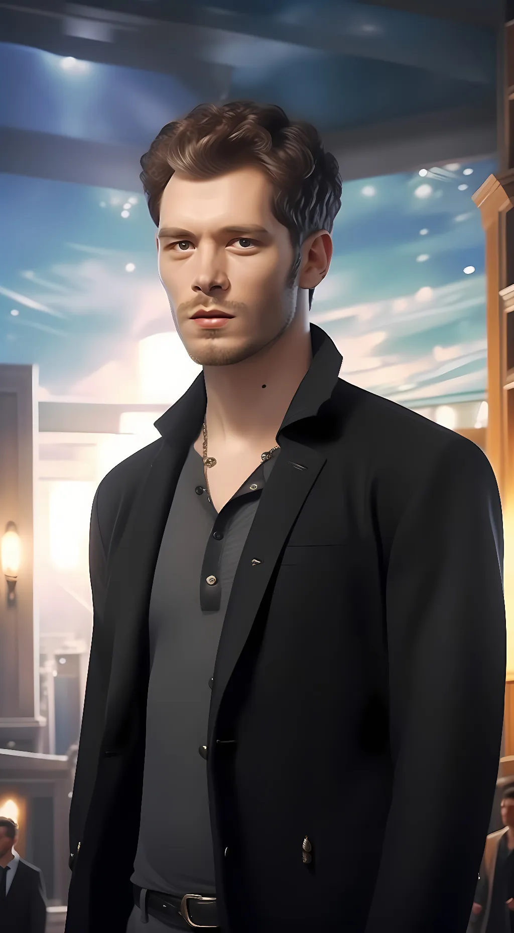 ai character: Klaus Mikaelson  background