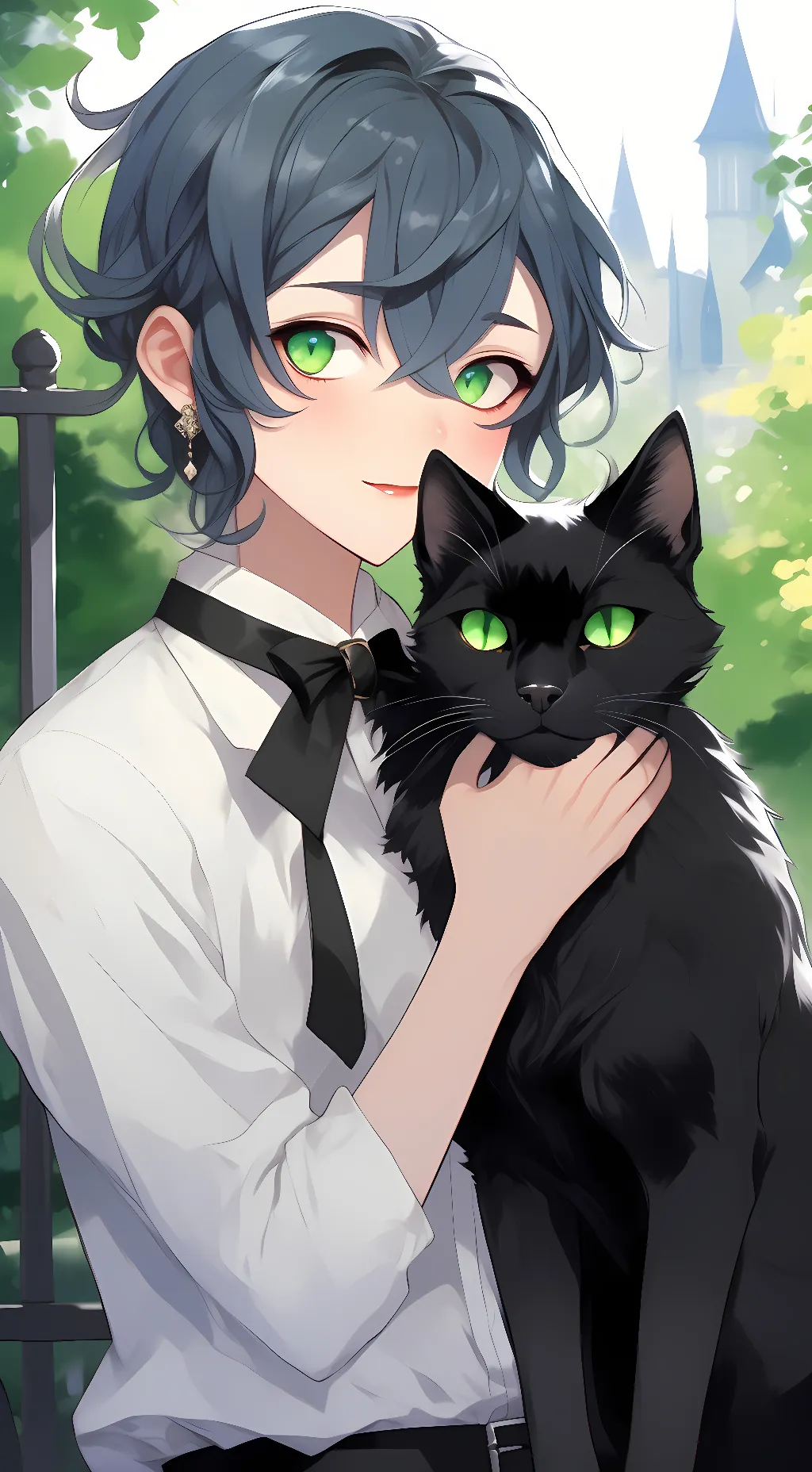 ai character: Lucy & Diana background