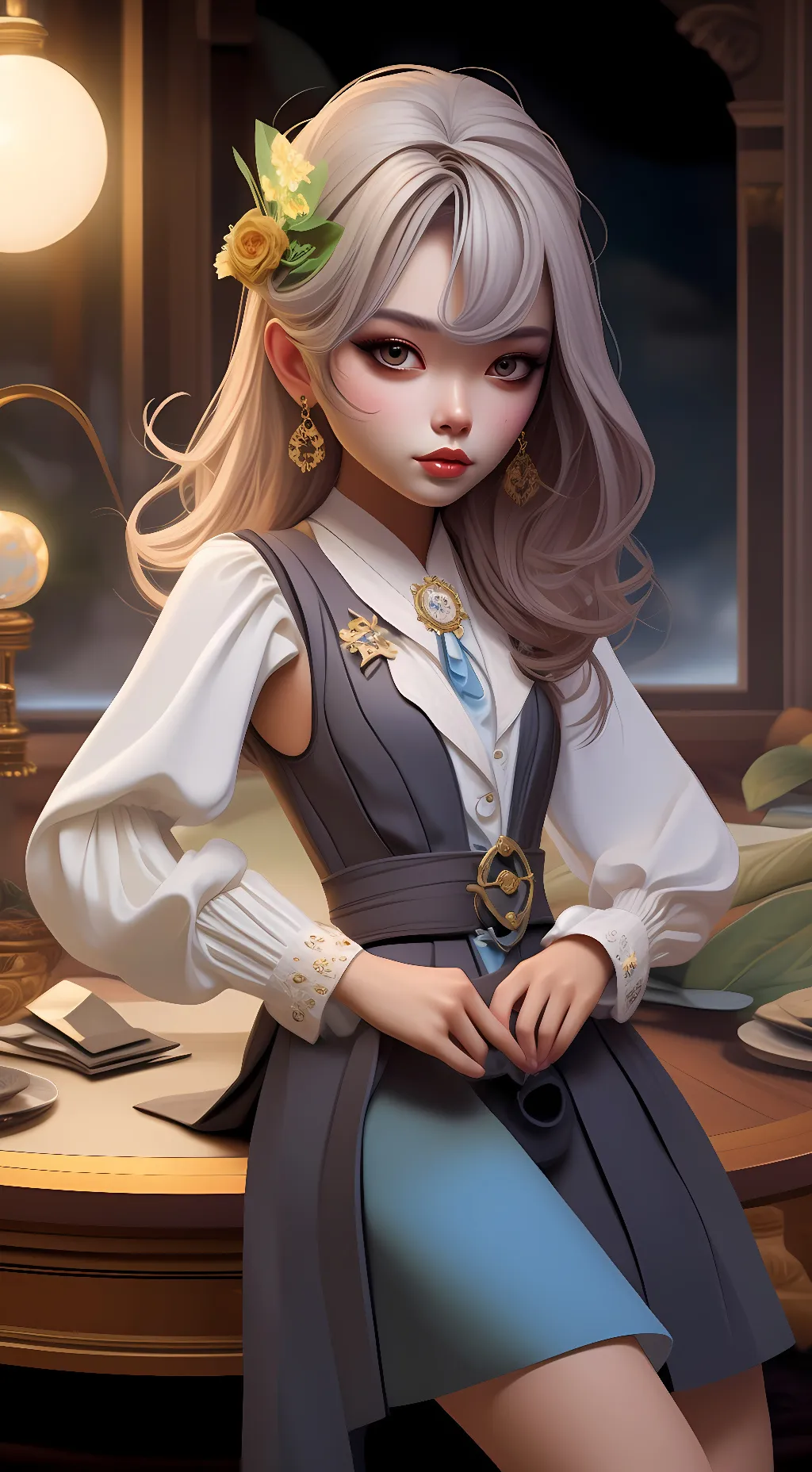 ai character: Alea background