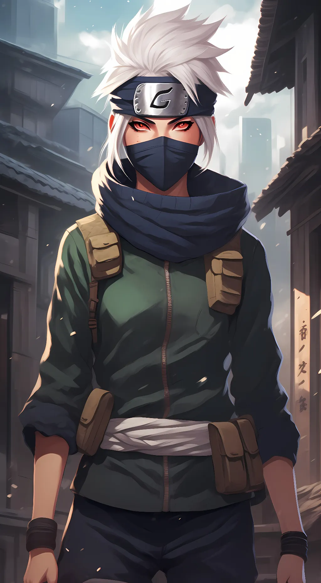 ai character: kakashi (female) background