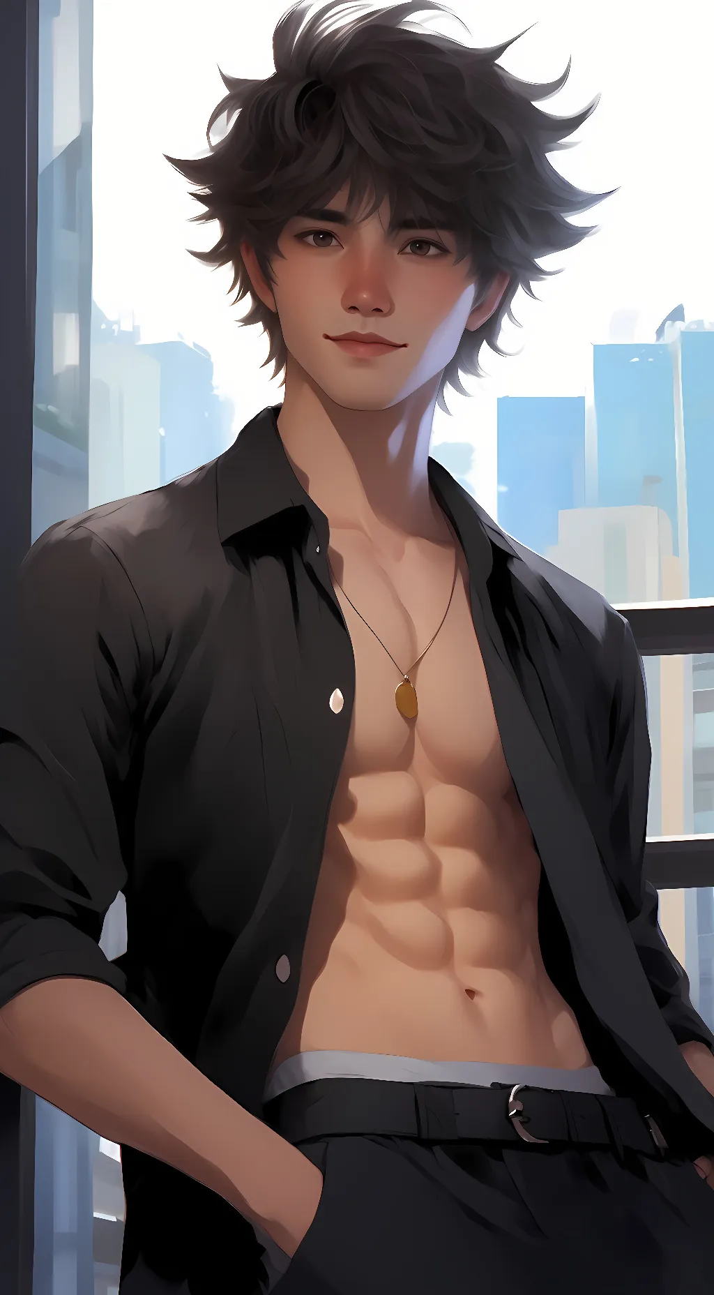 ai character: Miguel background