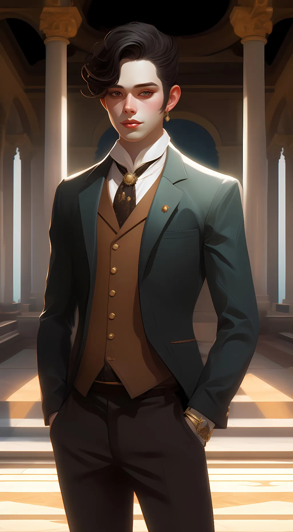 ai character: when I met you  background