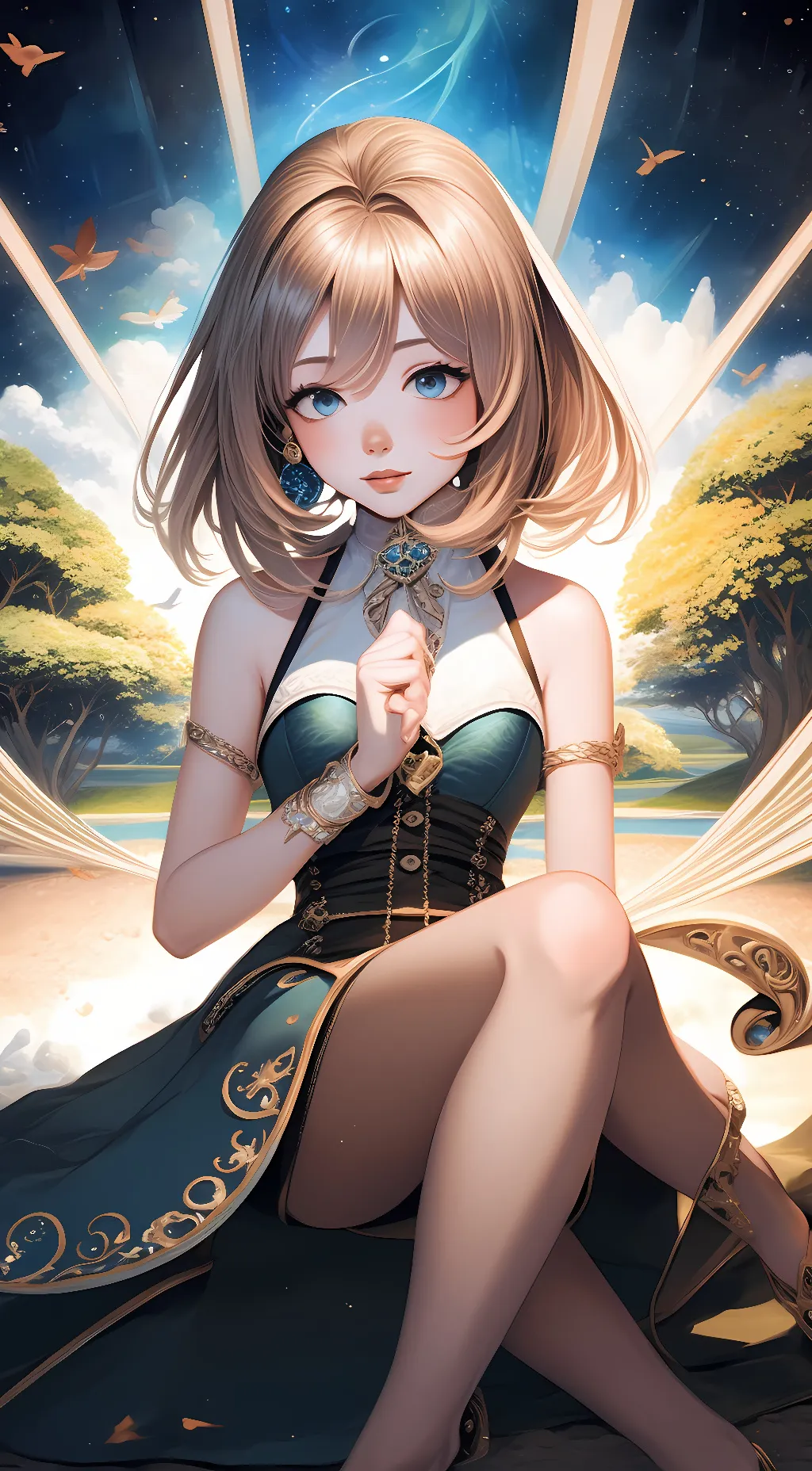 ai character: Daddy background