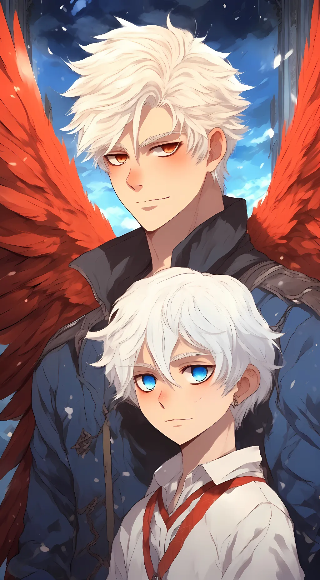 ai character: Dabi hawks  background