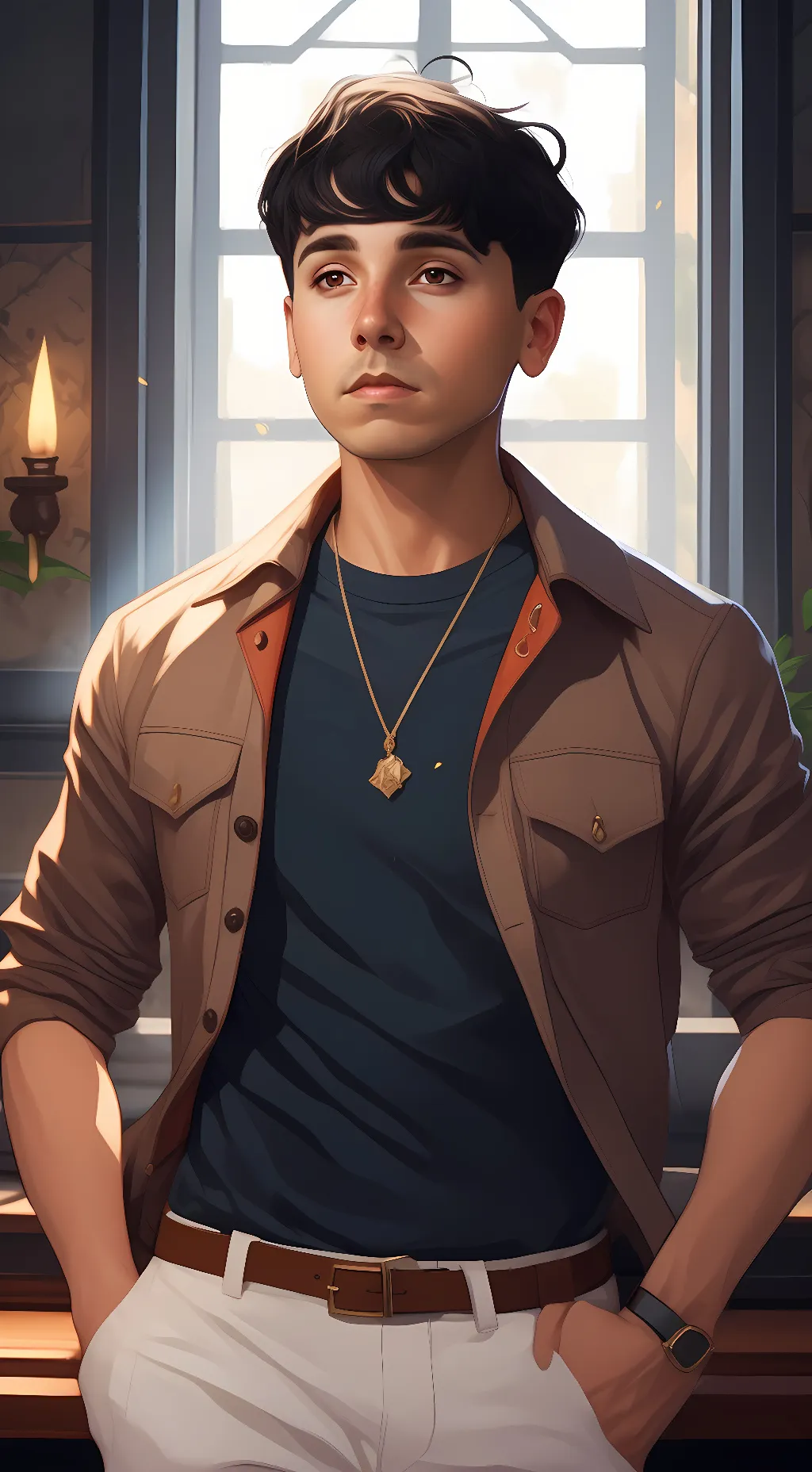 ai character: Ivan Cornejo background