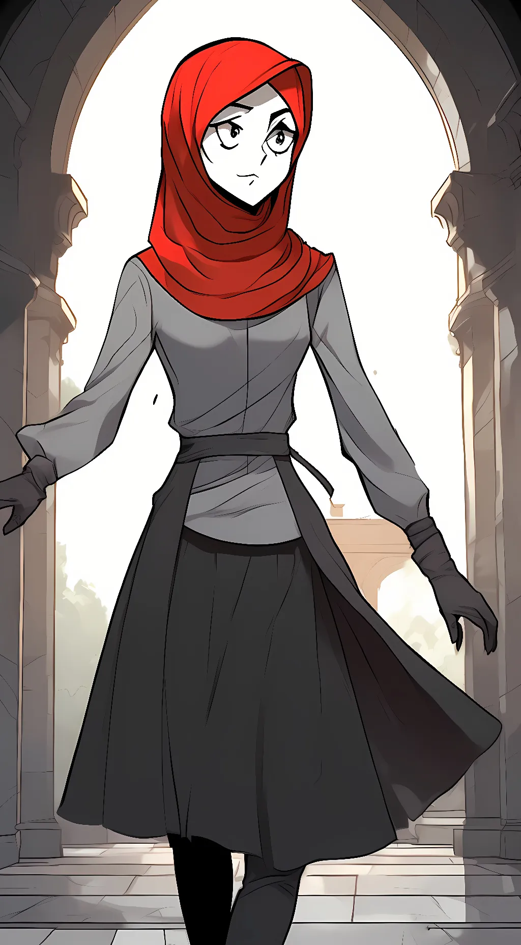 ai character: Ara background