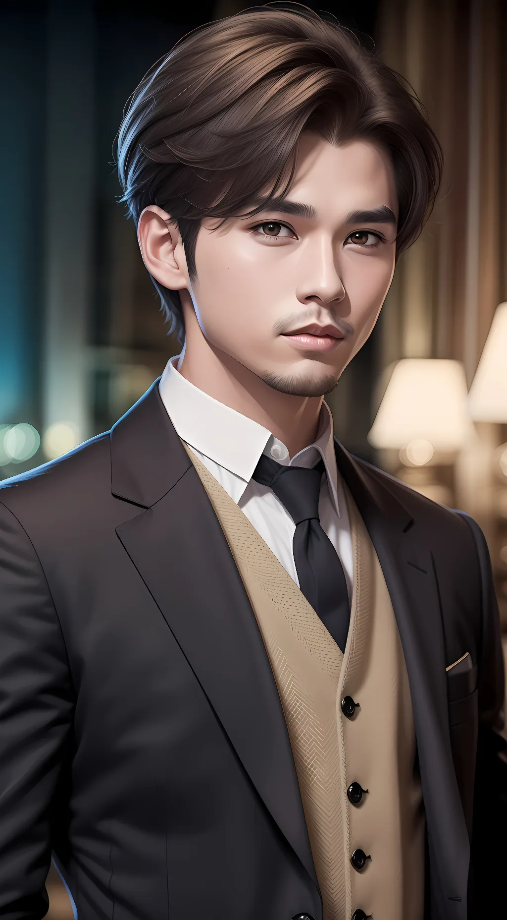 ai character: Lucas background