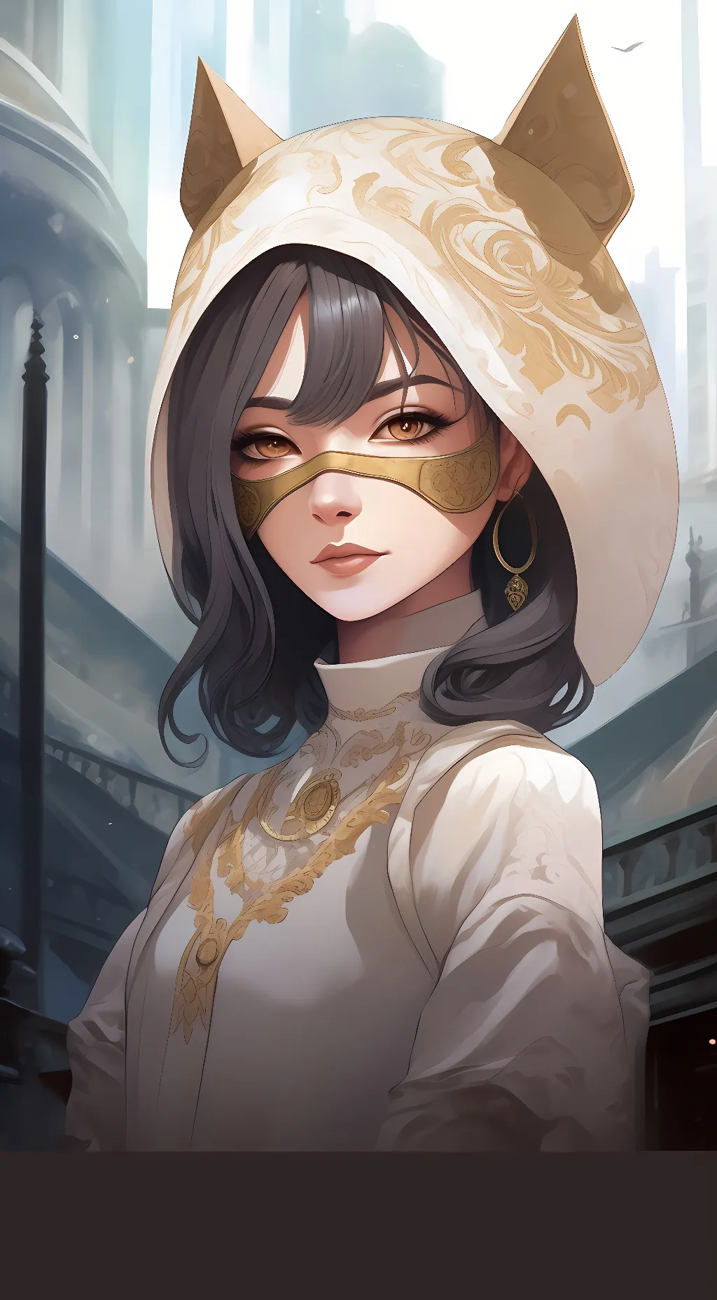 ai character: Aria Lee background