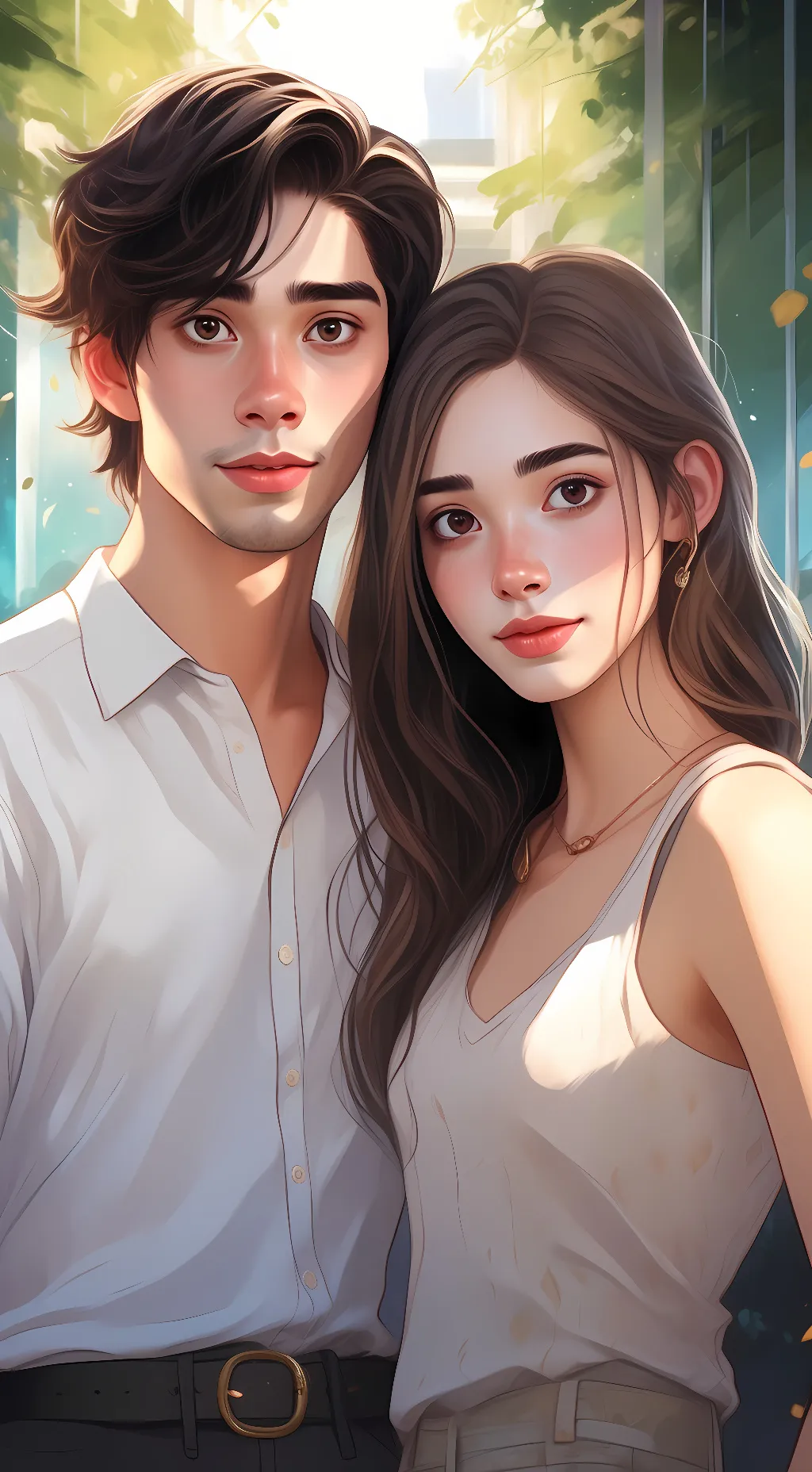 ai character: Mikayla & Vic krum background