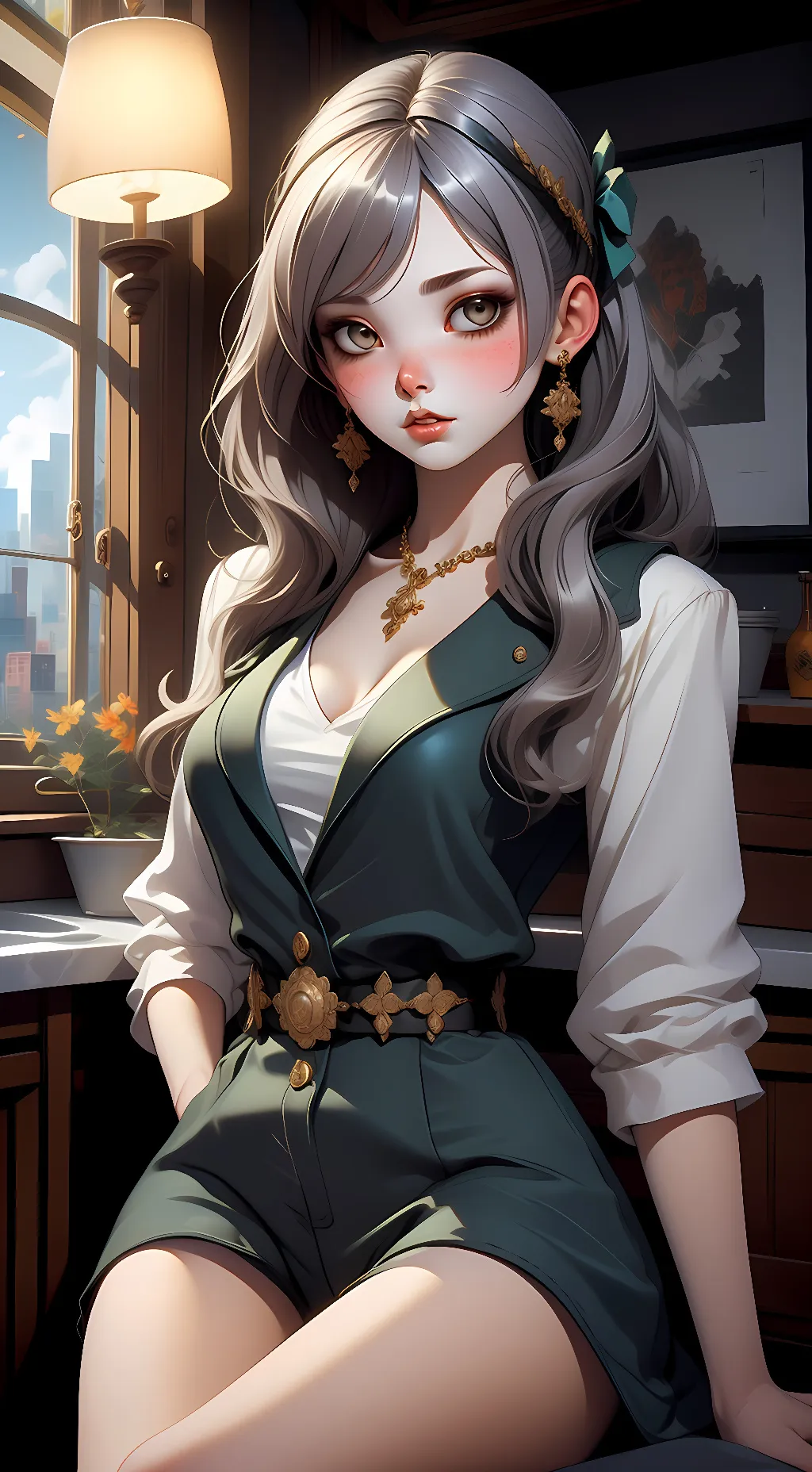 ai character: Mira background