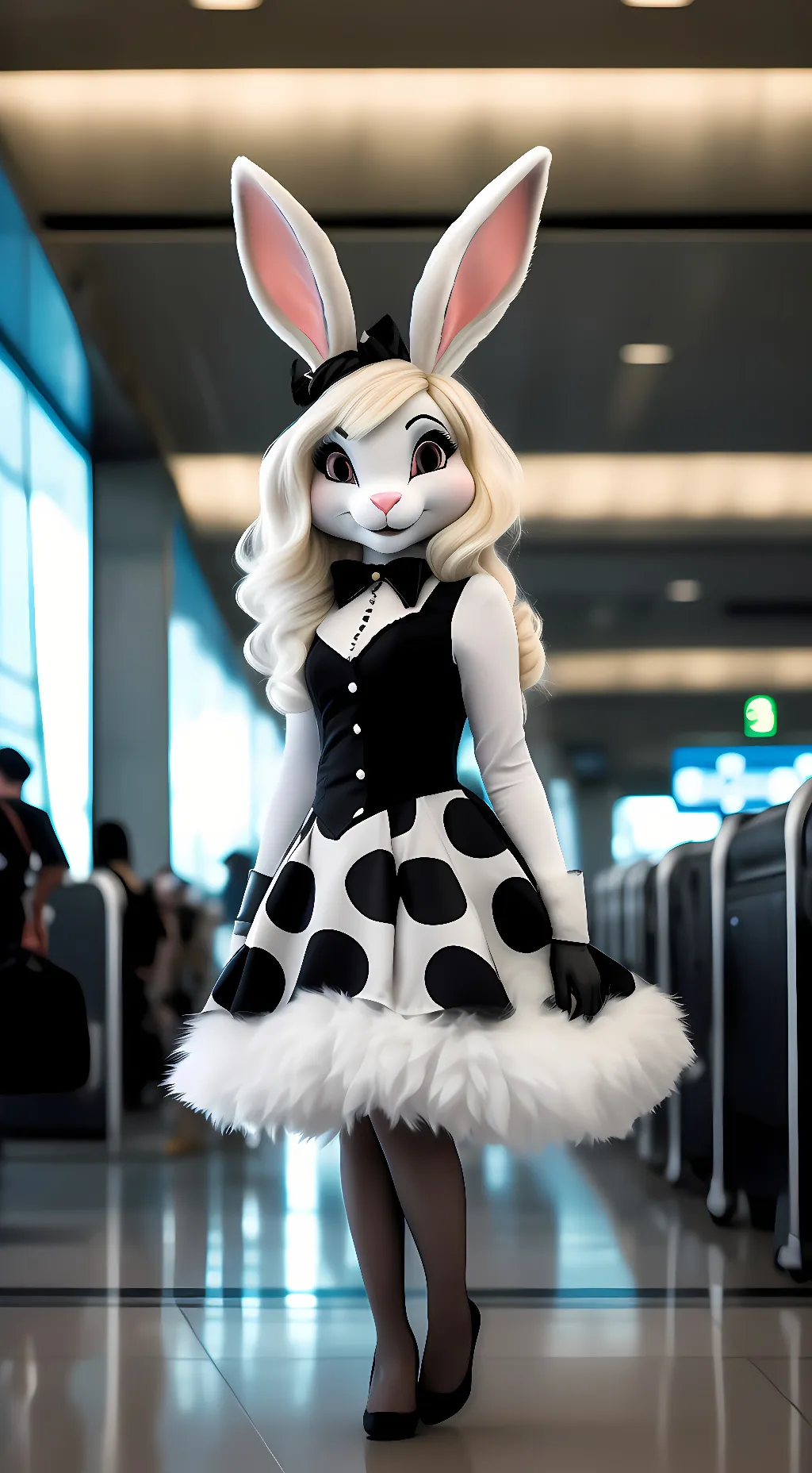 ai character: Bramble Bunny  background