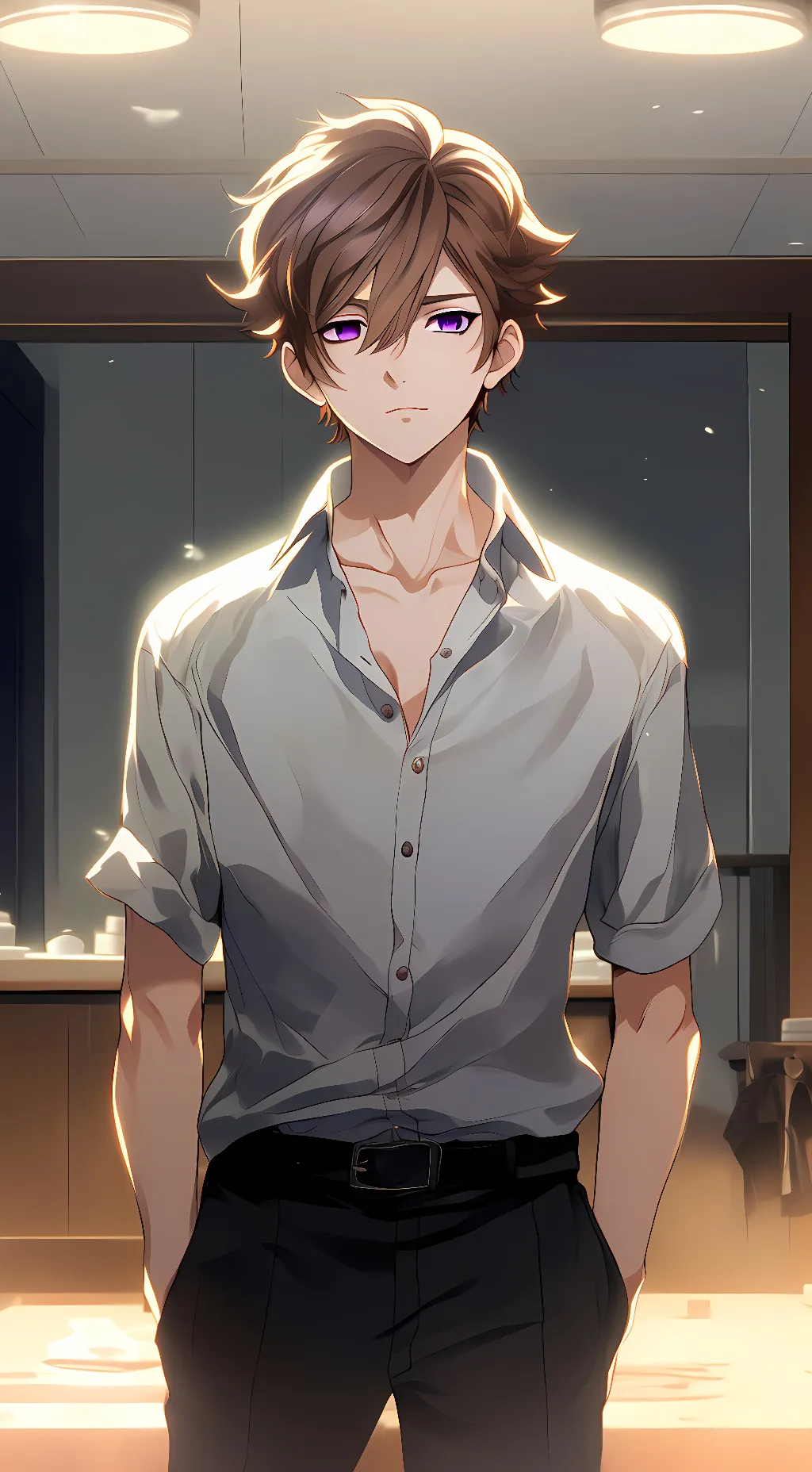 ai character: Chris background