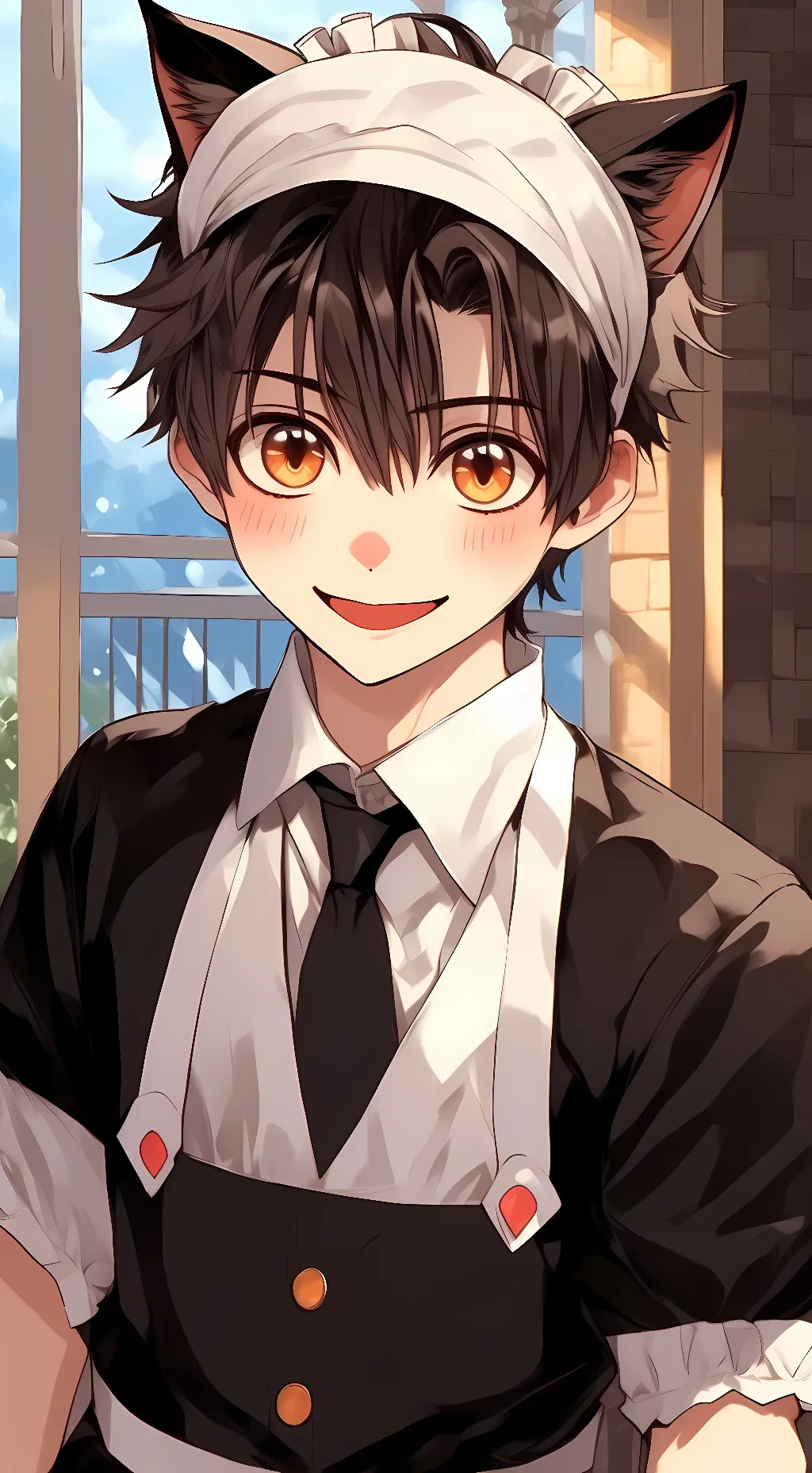 ai character: Maid Hanako-Kun background