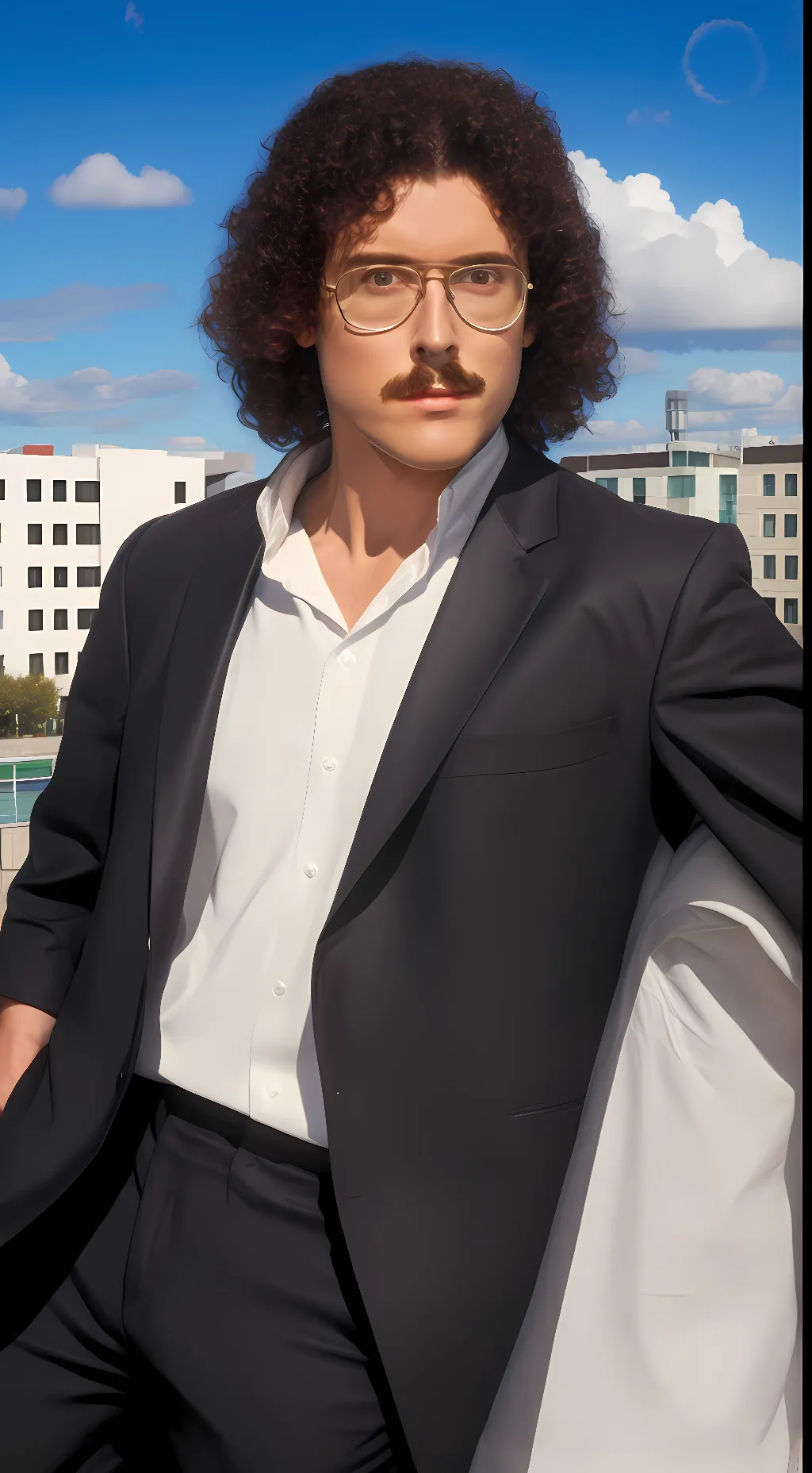 ai character: Weird Al Yankovic background