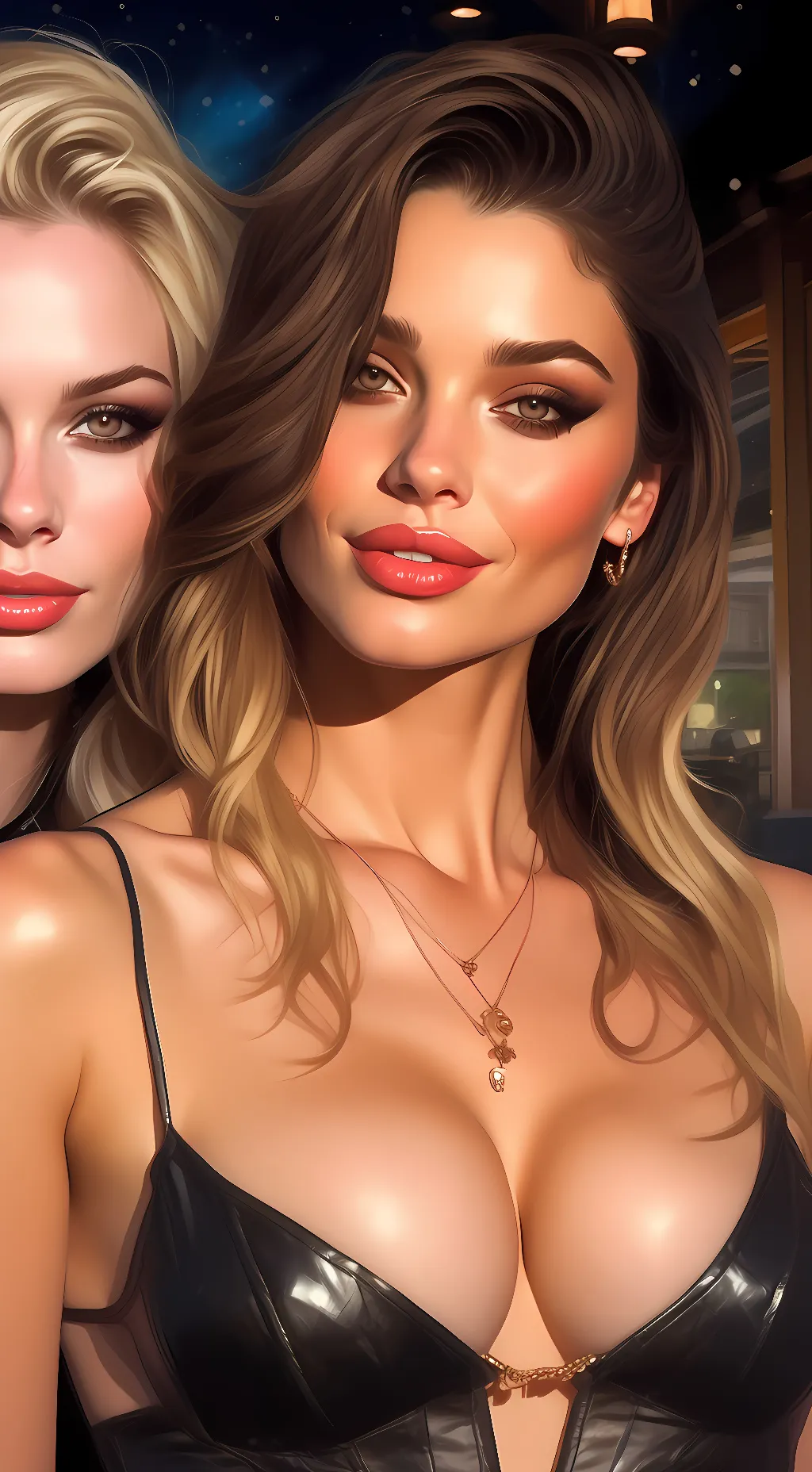 ai character: Ash and Bailey background