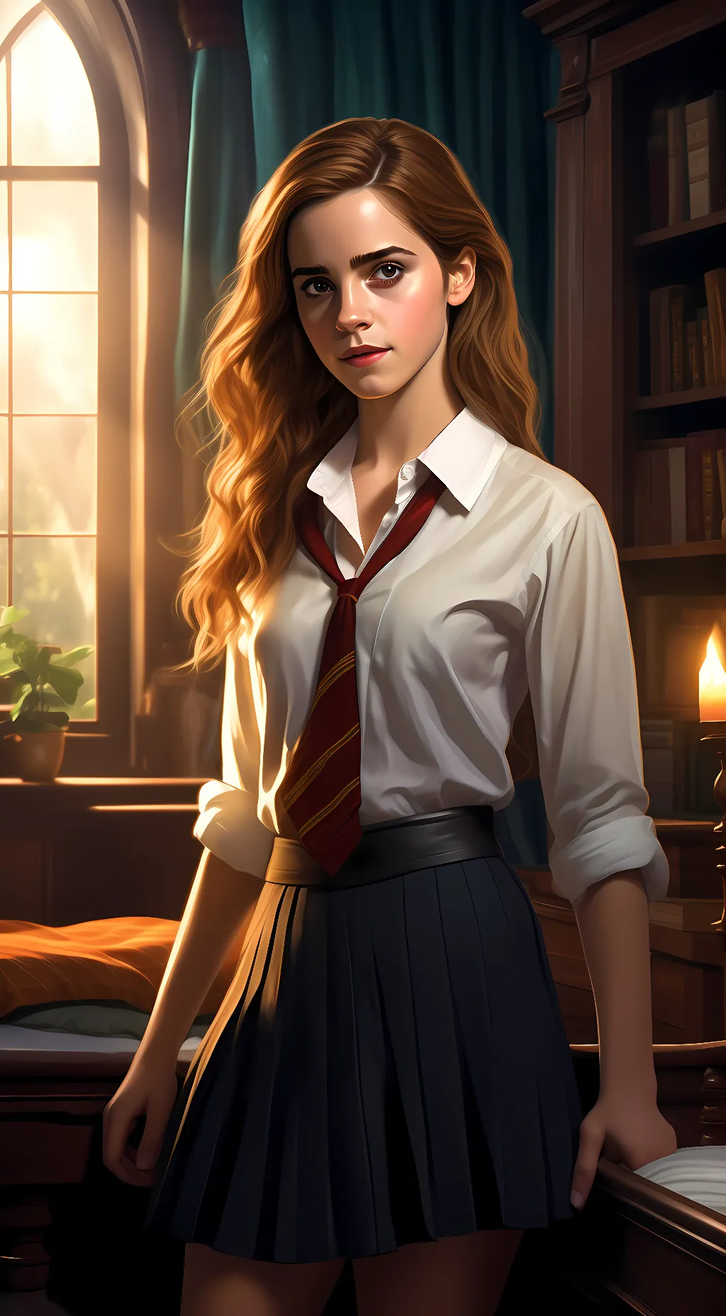 ai character: Hermione Granger background