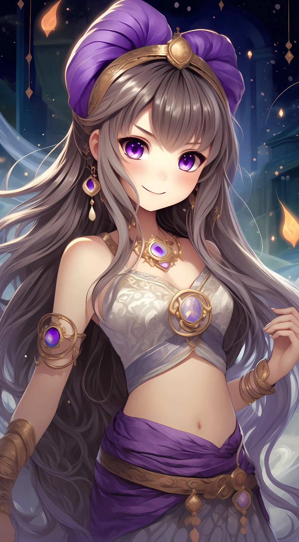 ai character: Negai background