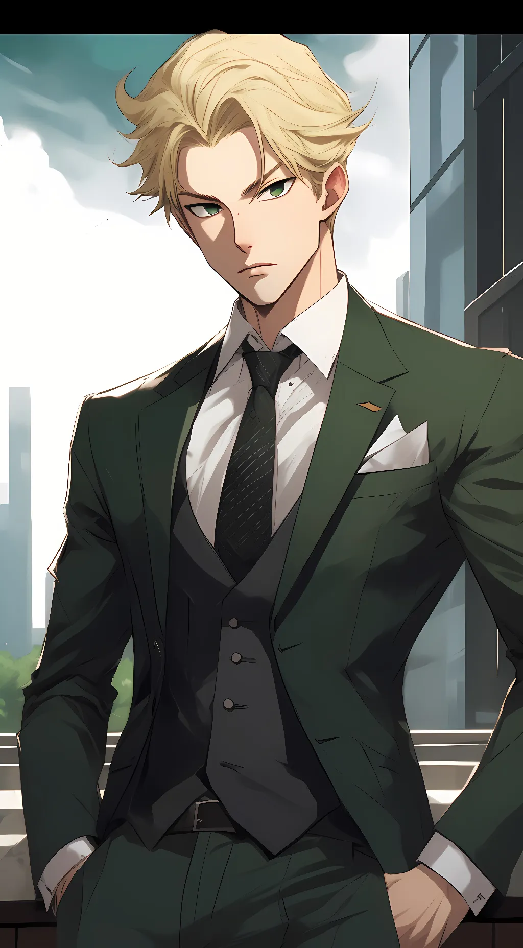 ai character: Loid Forger background