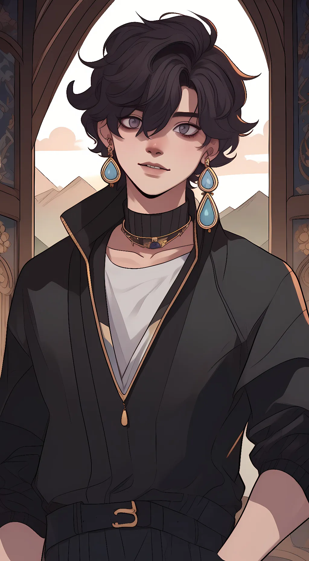 ai character: Axe background