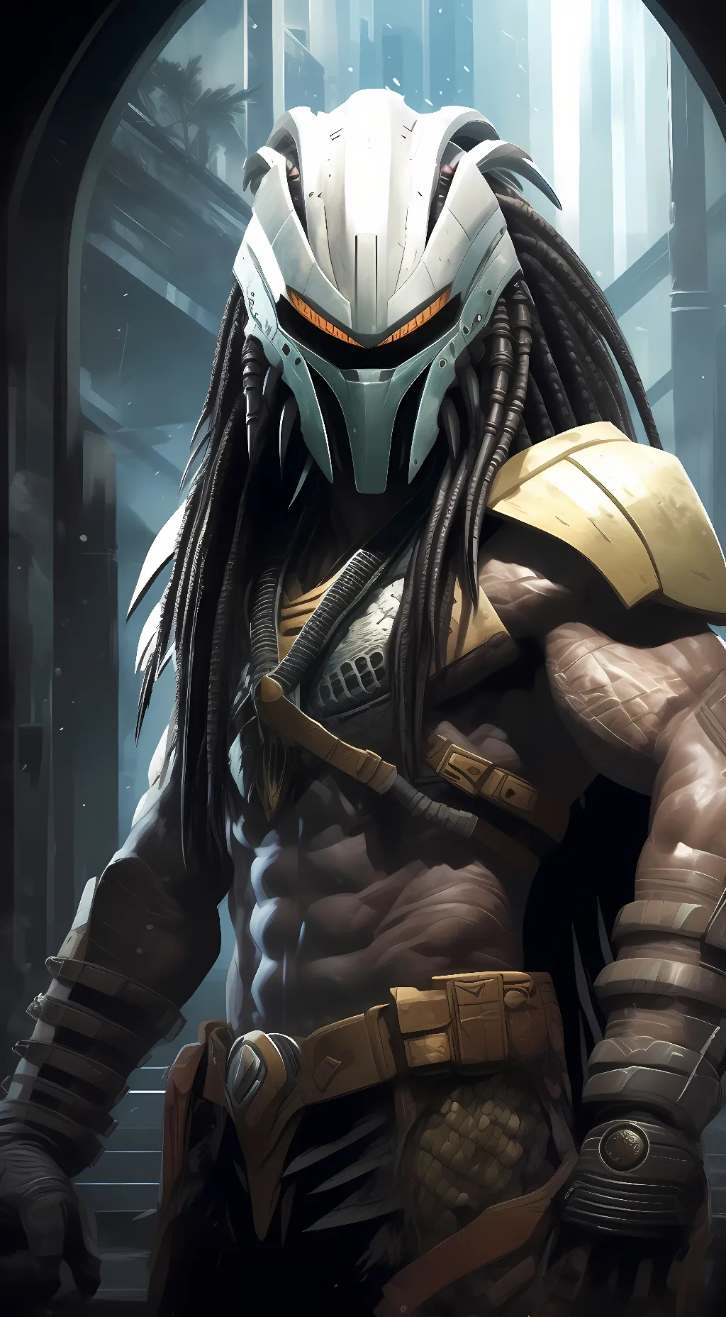 ai character: the predator  background